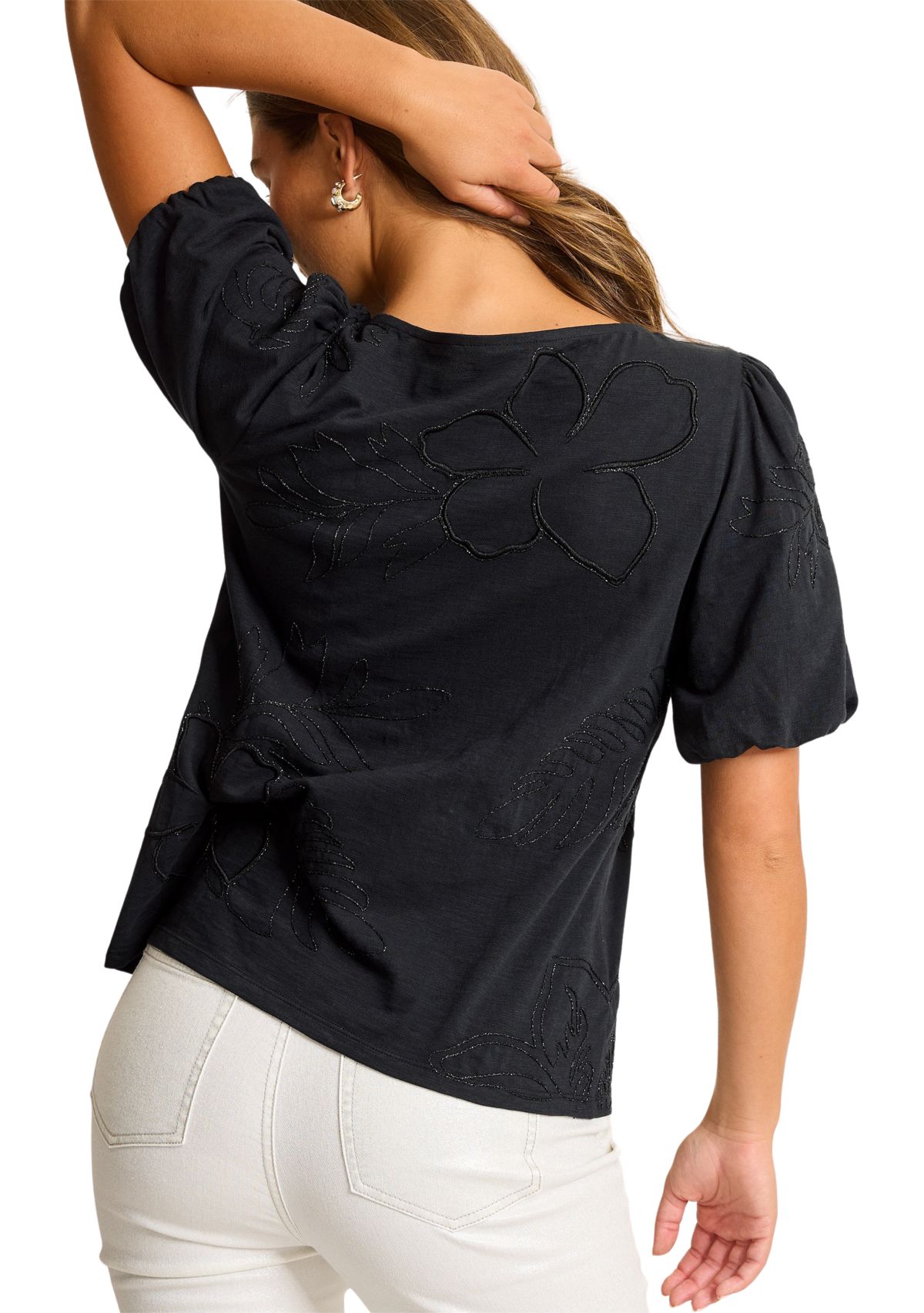 Womens Heritage Hibiscus Lux T-Shirt