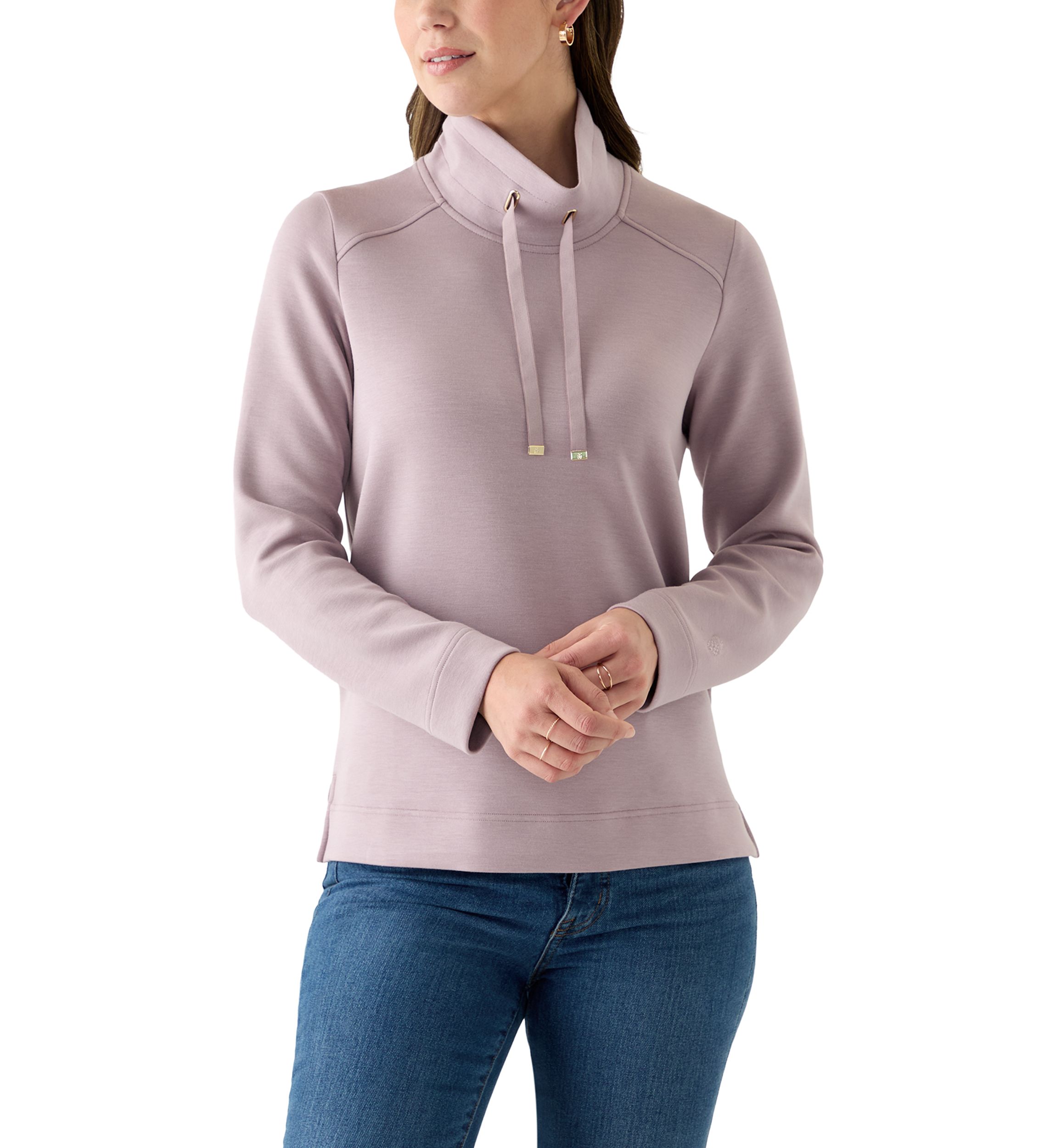 Womens Palm Voyage Funnel Neck Sweatshirt