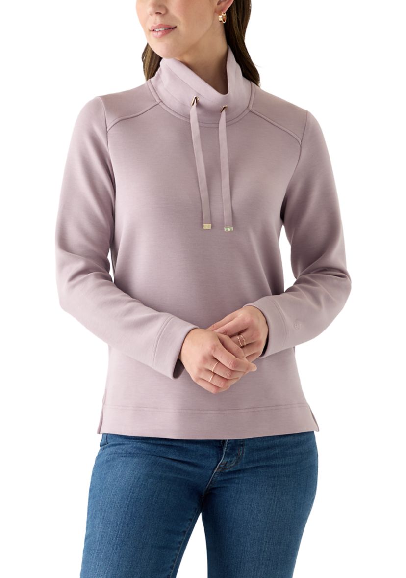 Womens Palm Voyage Funnel Neck Sweatshirt