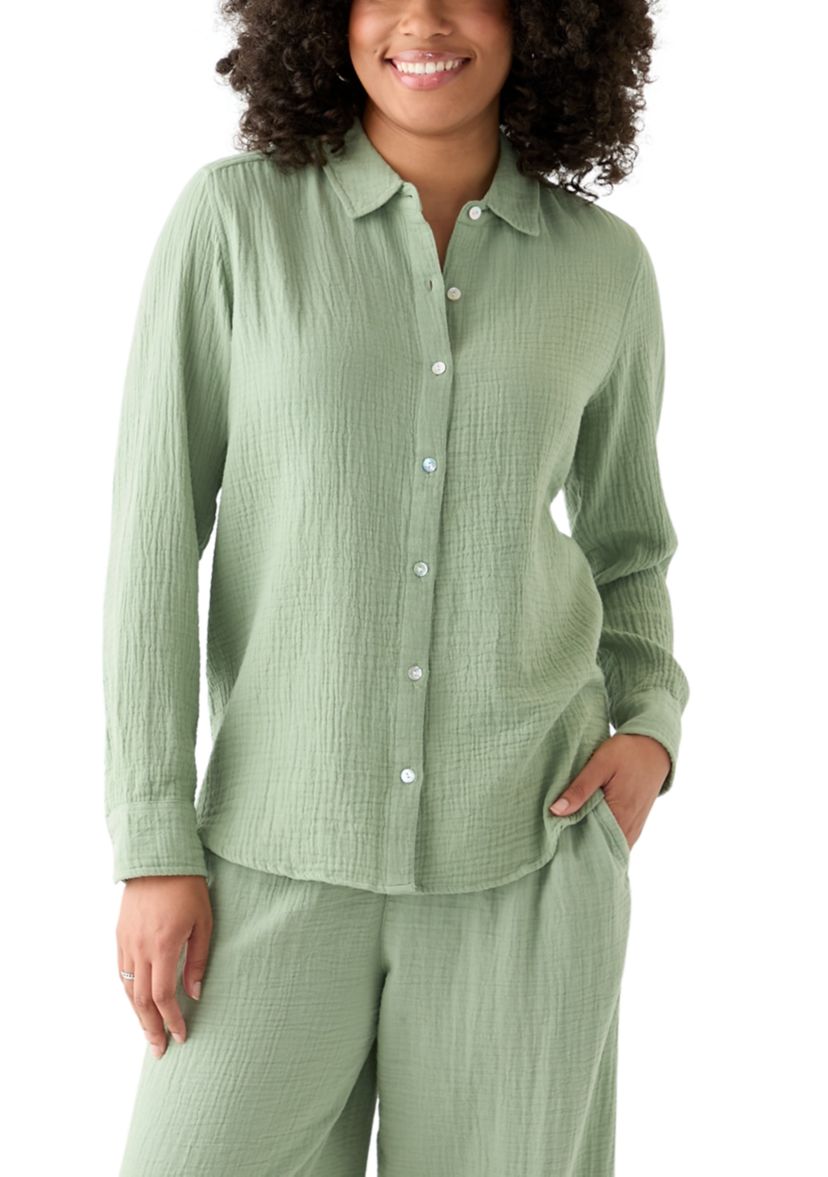 Womens Gauze Shirt