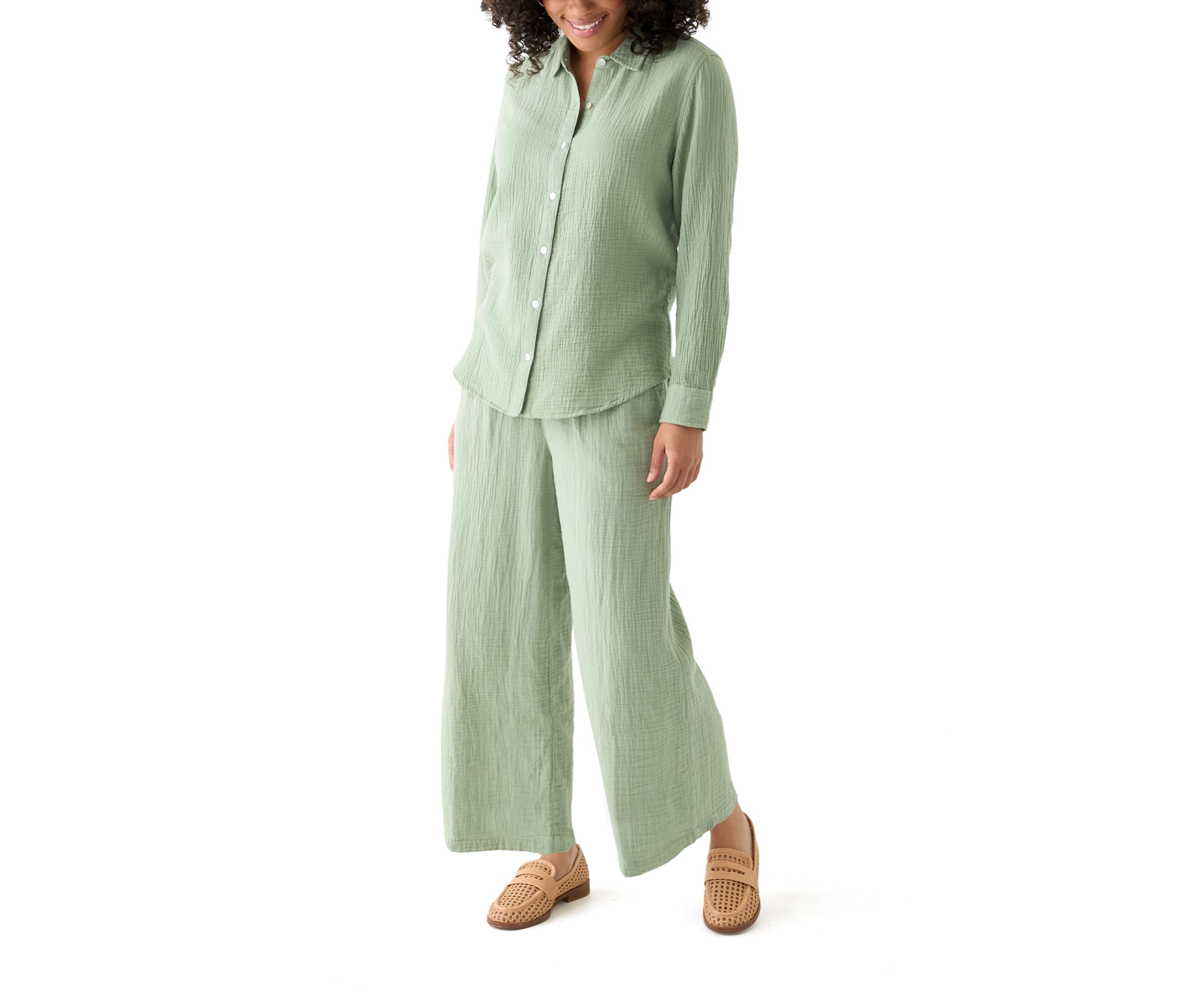 Womens Gauze Shirt