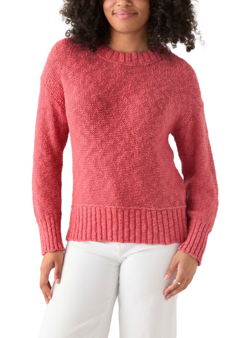 Womens Bayshore Cotton Crew Sweater