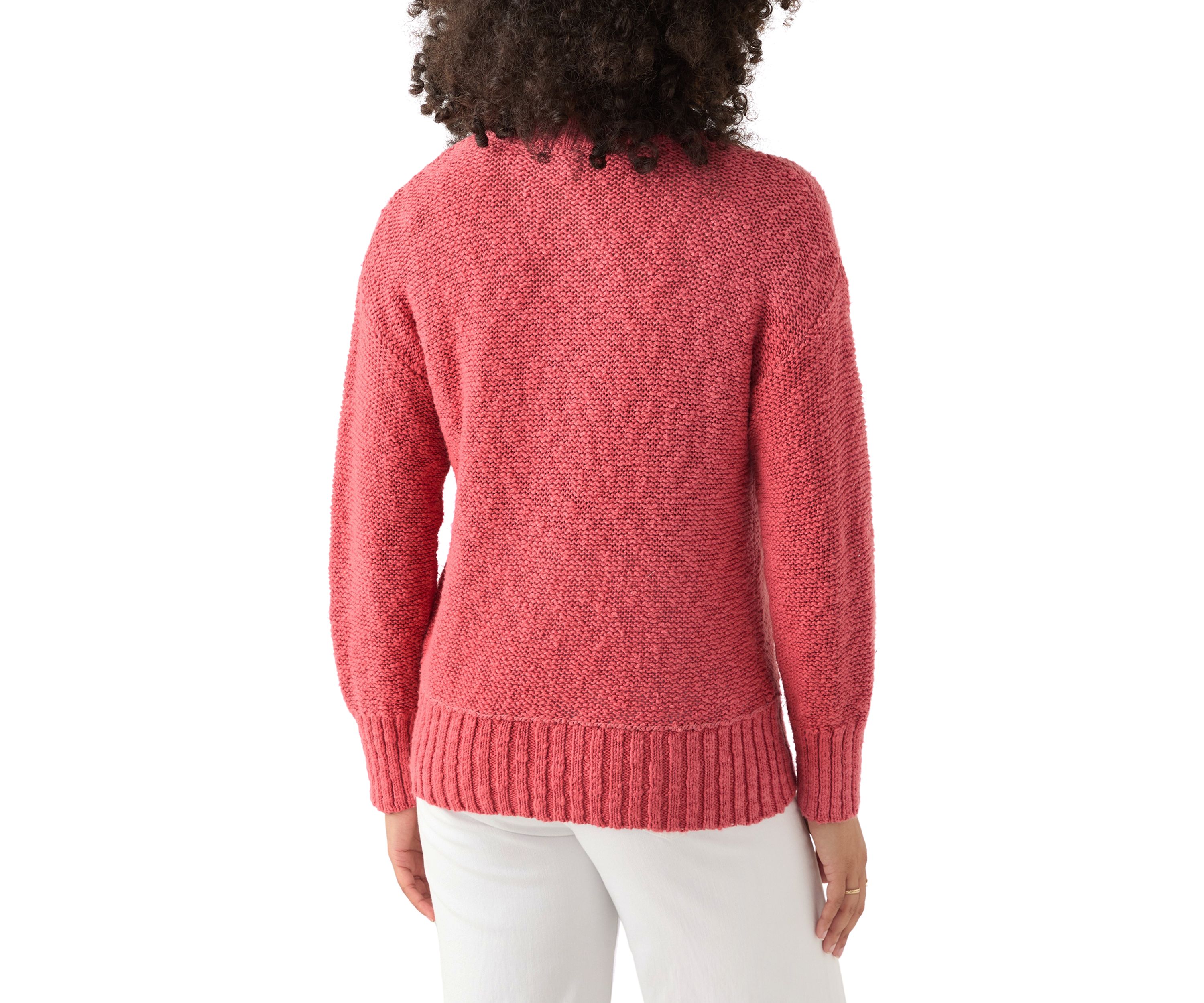 Womens Bayshore Cotton Crew Sweater