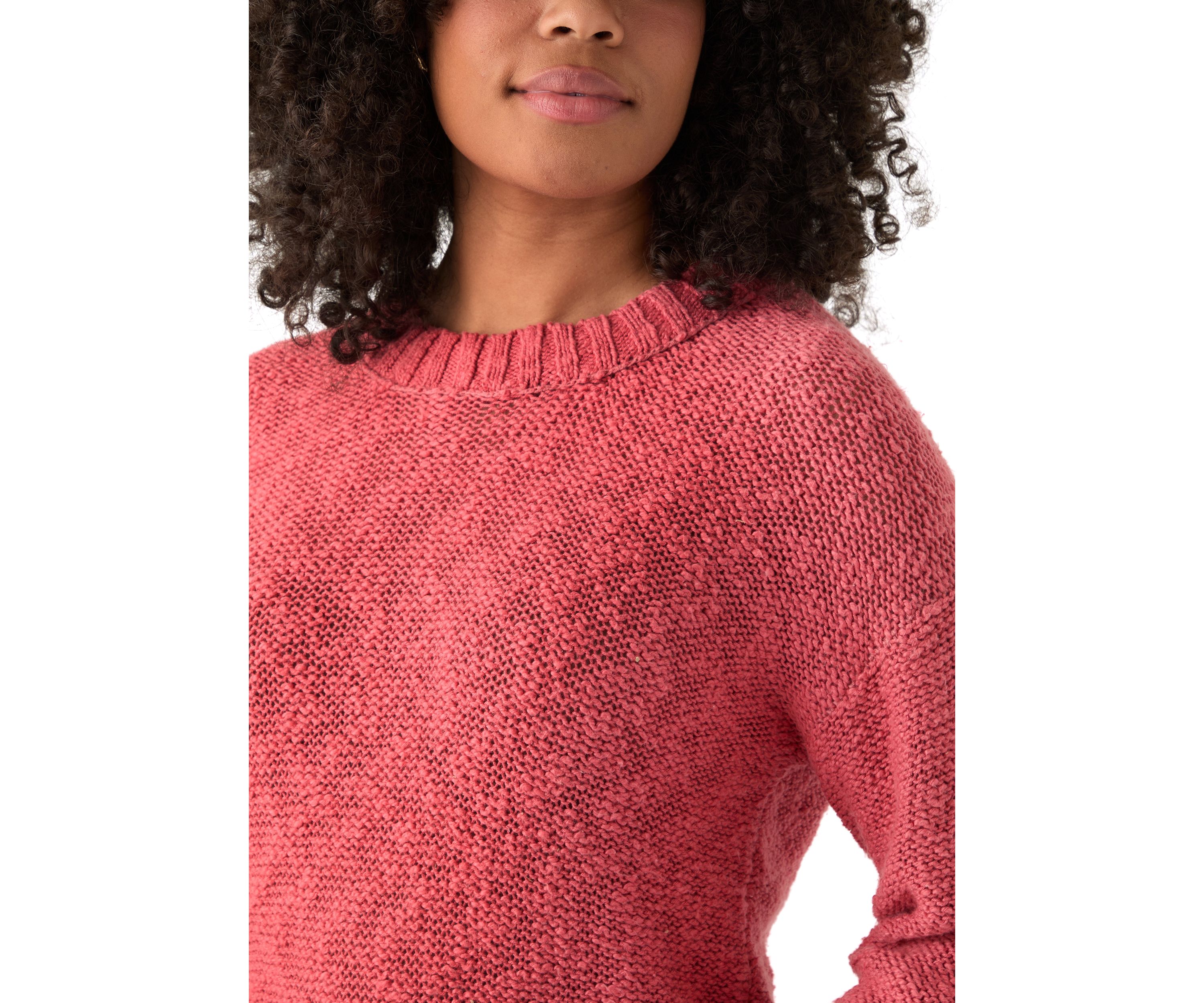 Womens Bayshore Cotton Crew Sweater
