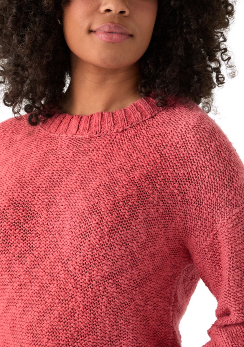 Womens Bayshore Cotton Crew Sweater