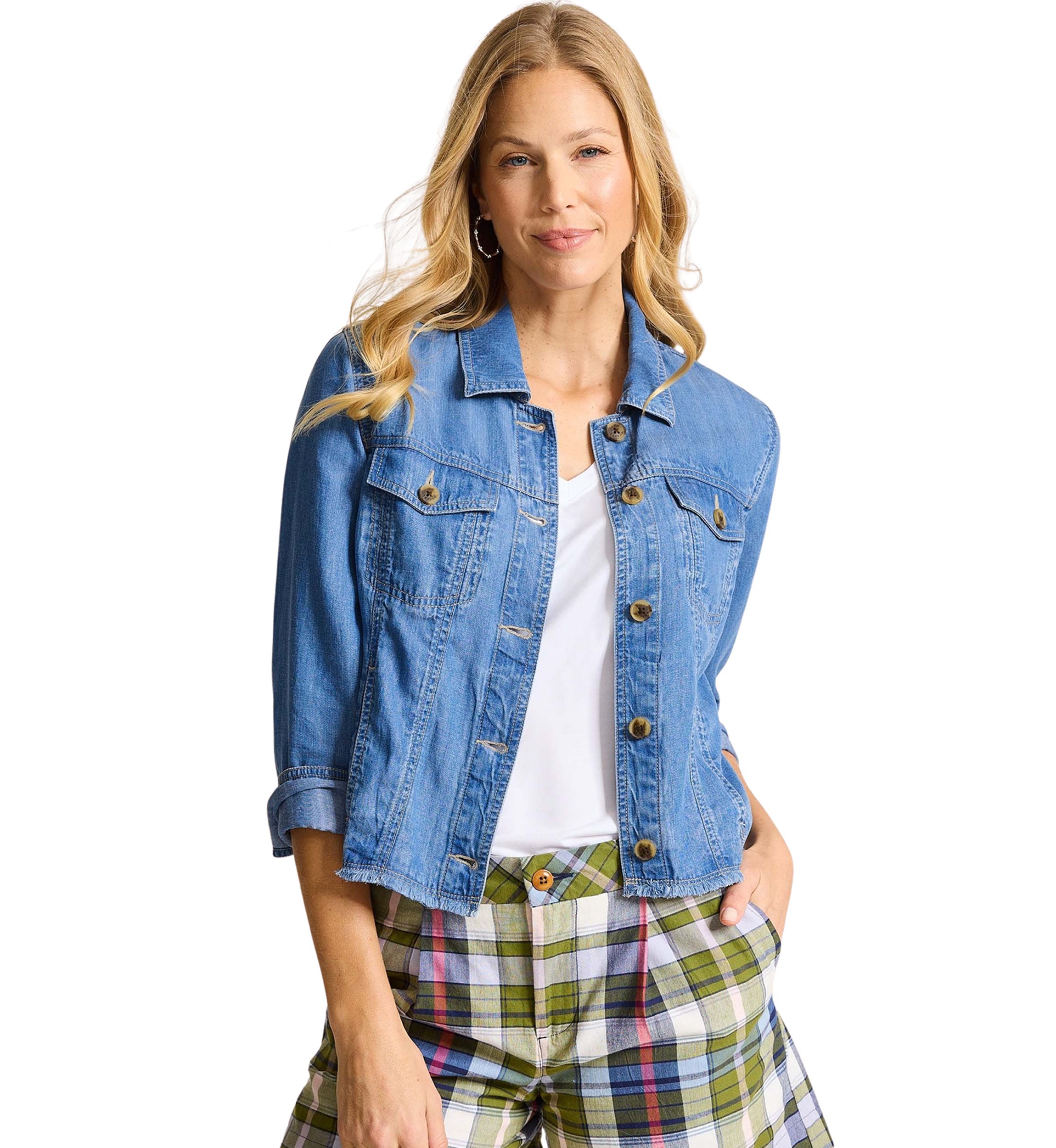 Womens Chambray Olei Jacket