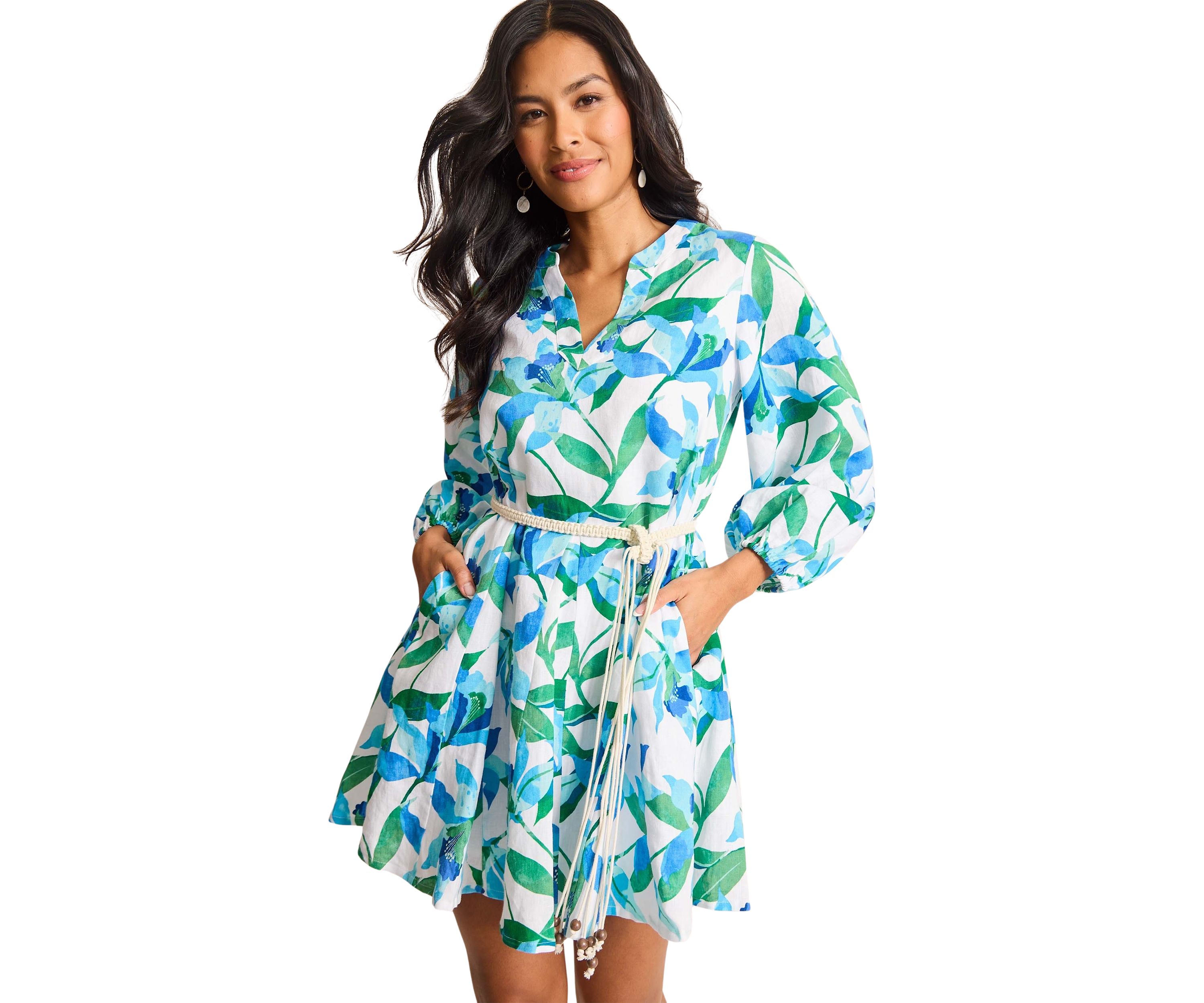 Womens Seaside Bright Dress