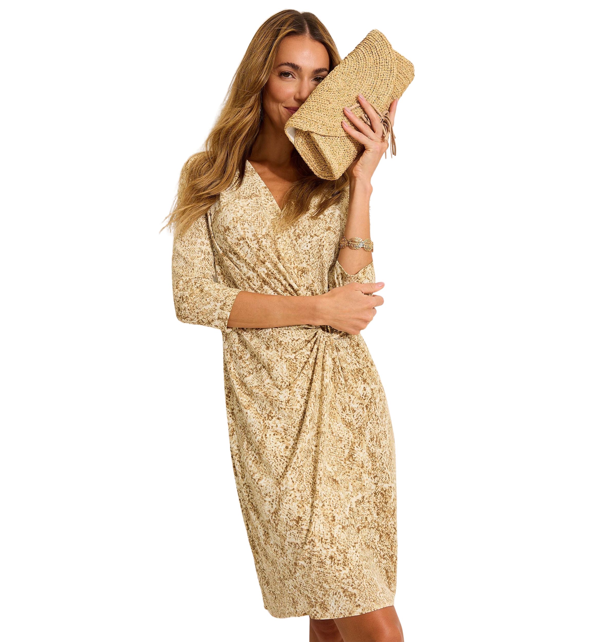 Womens Clara Playa Python Short Dress