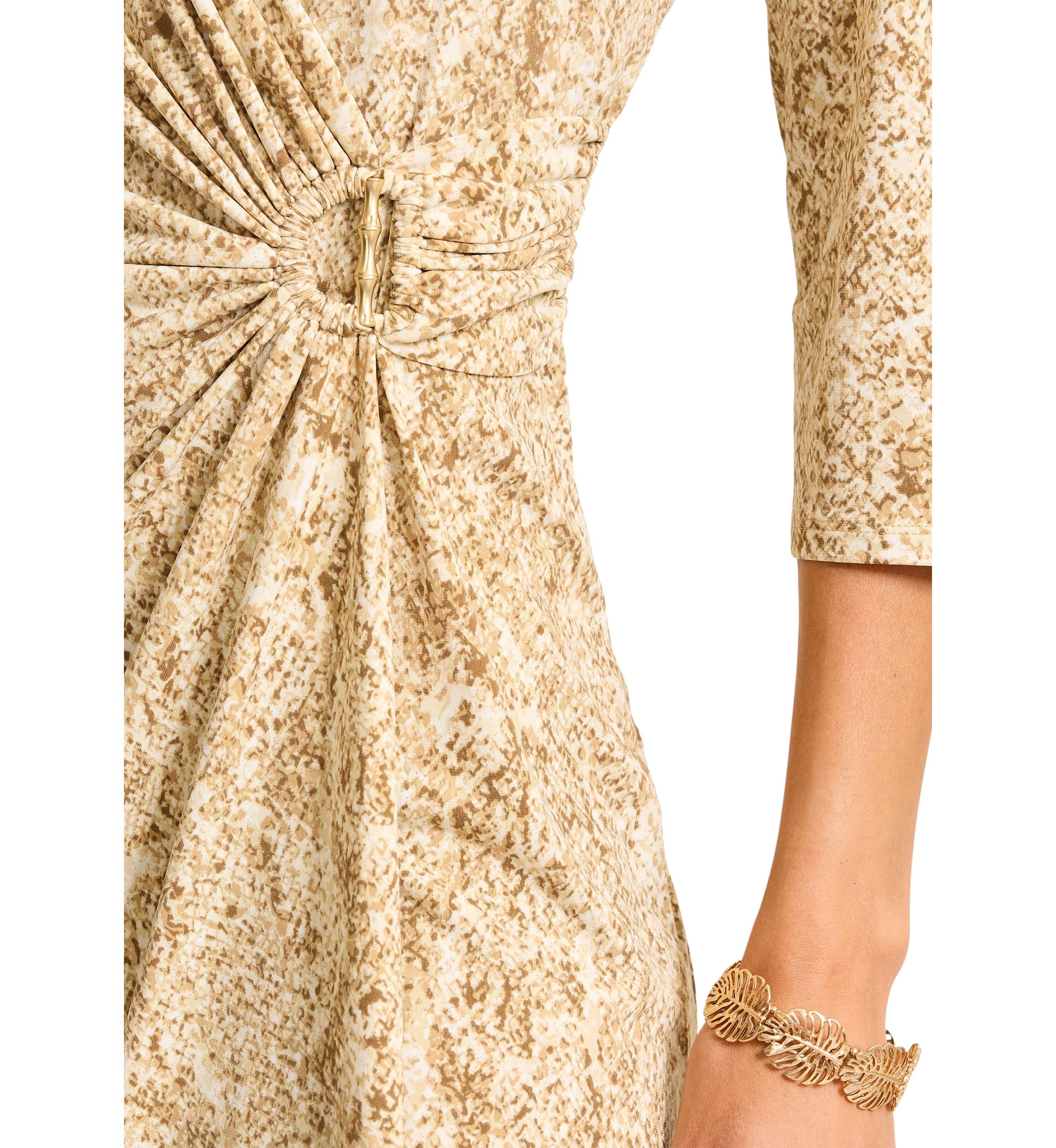 Womens Clara Playa Python Short Dress