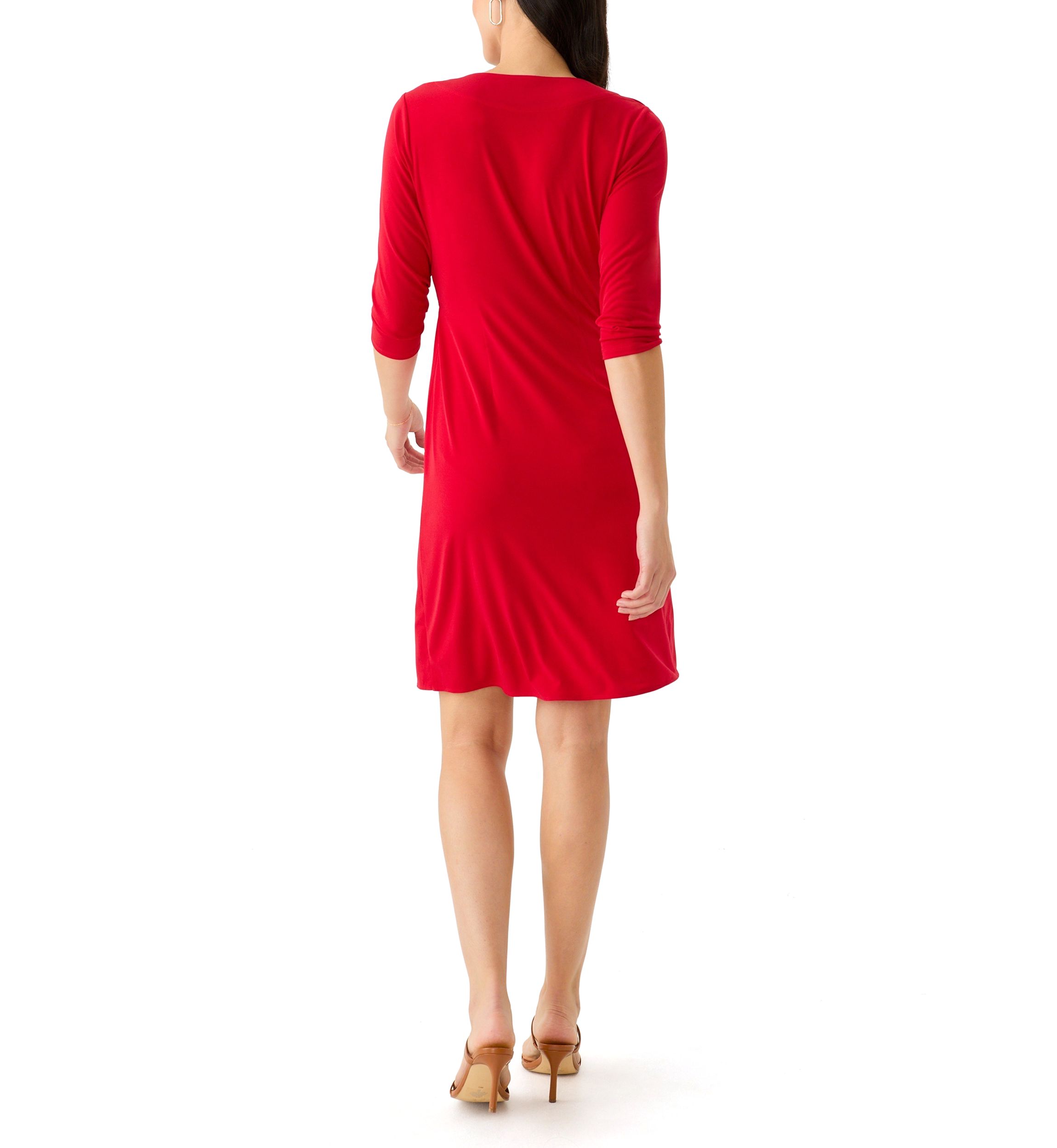 Womens Clara Wrap Chain Dress