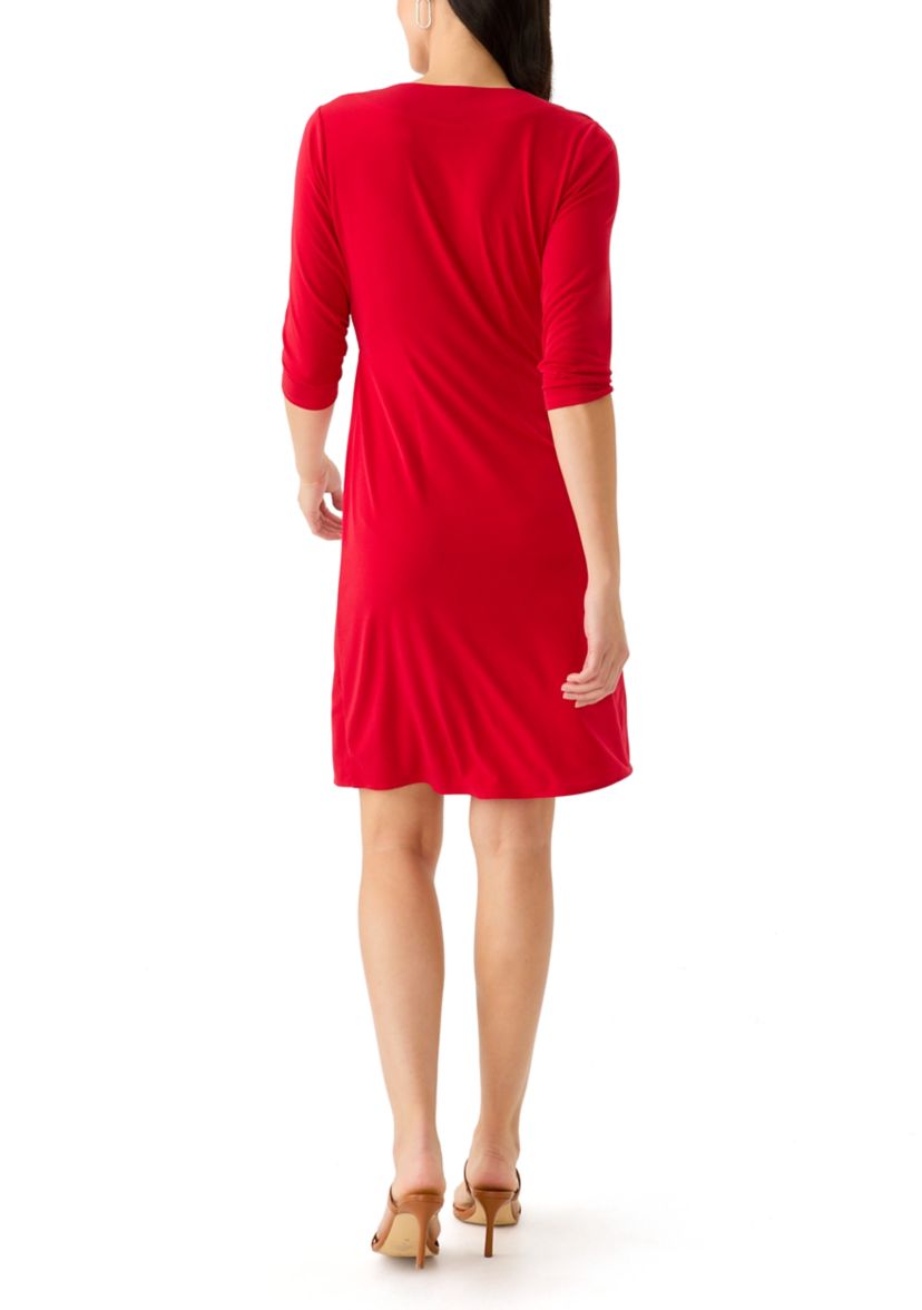 Womens Clara Wrap Chain Dress