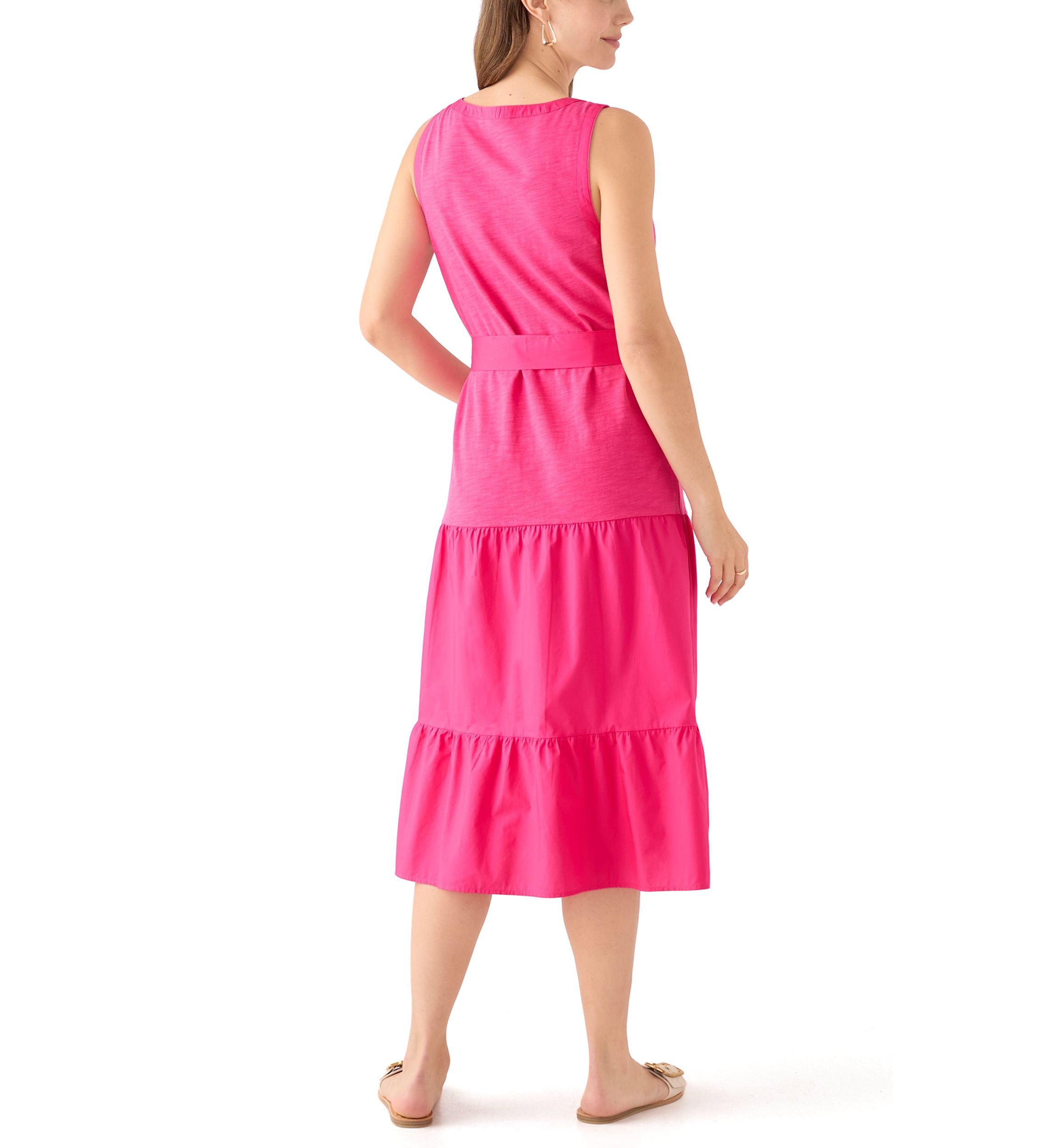 Womens Sunrise Shores Midi Sundress