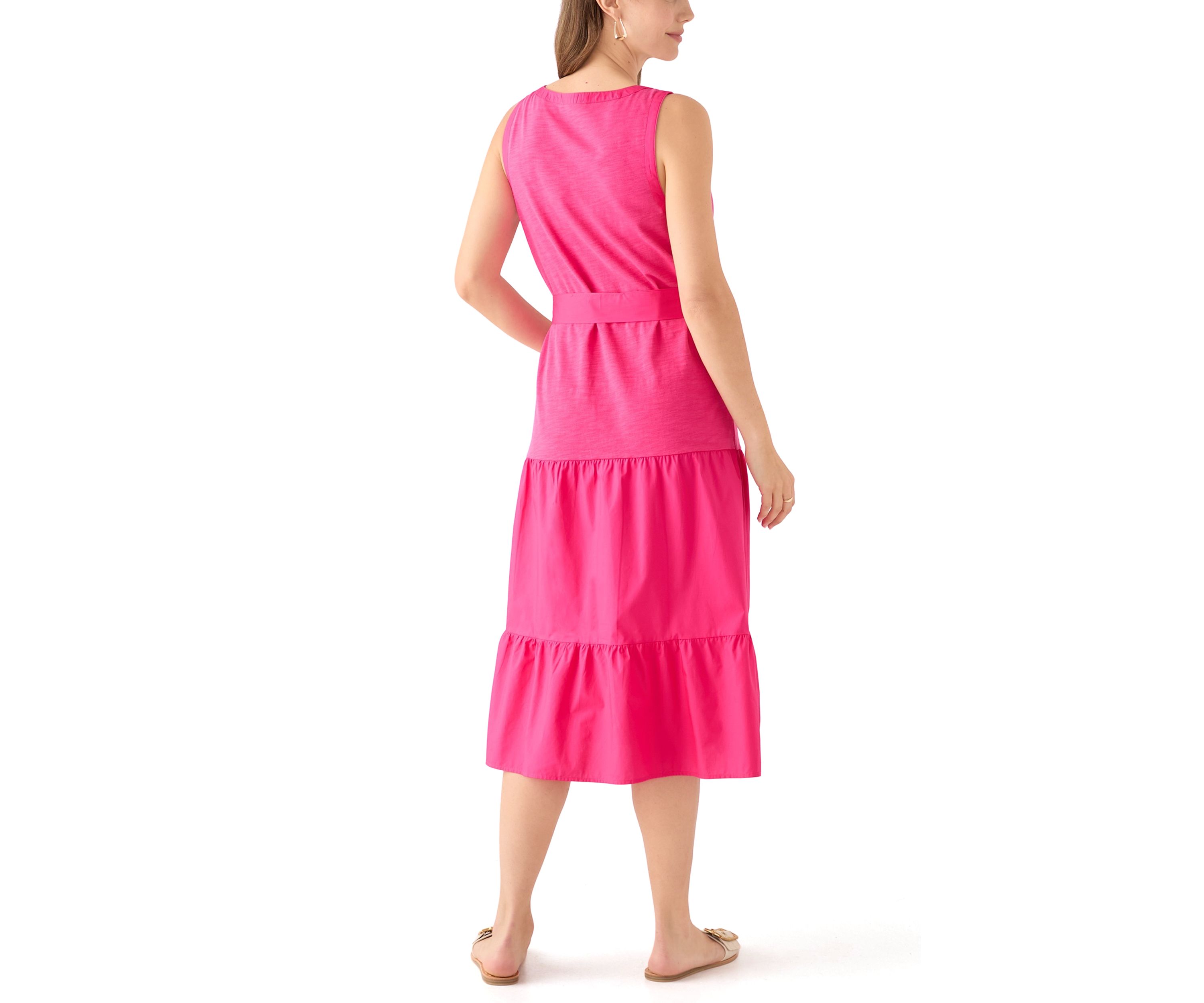 Womens Sunrise Shores Midi Sundress