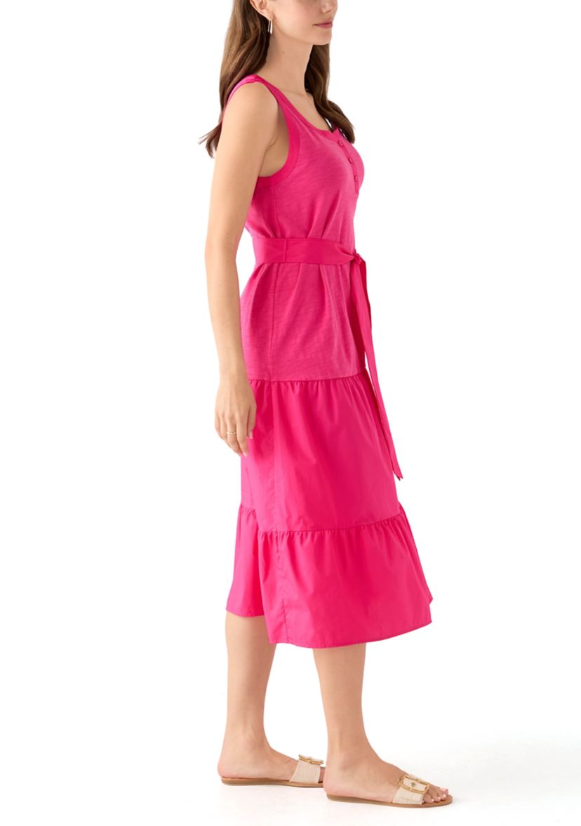 Womens Sunrise Shores Midi Sundress