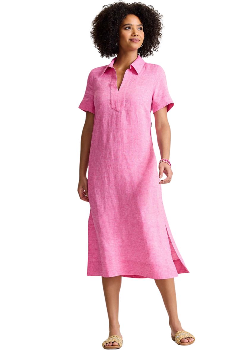 Womens Coastalina Popover Midi Dress