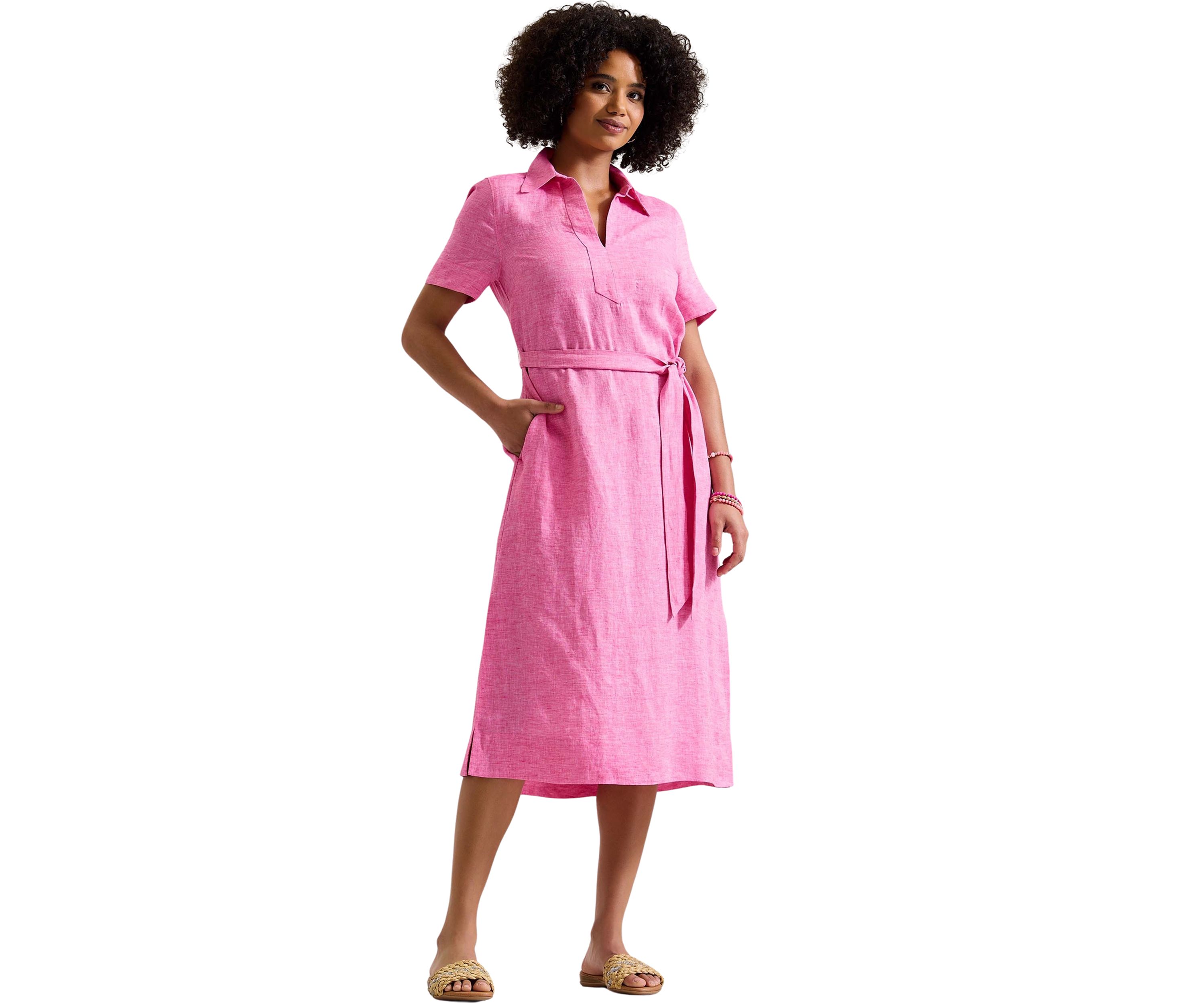 Womens Coastalina Popover Midi Dress