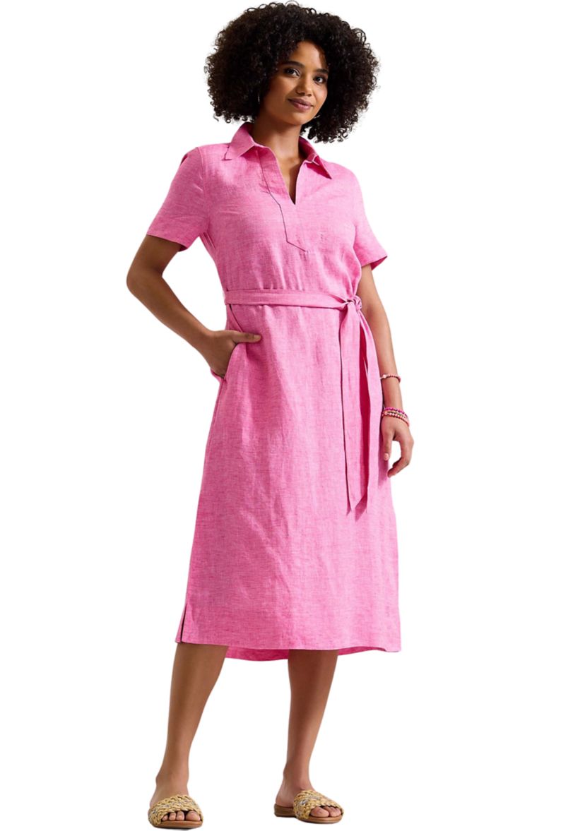 Womens Coastalina Popover Midi Dress