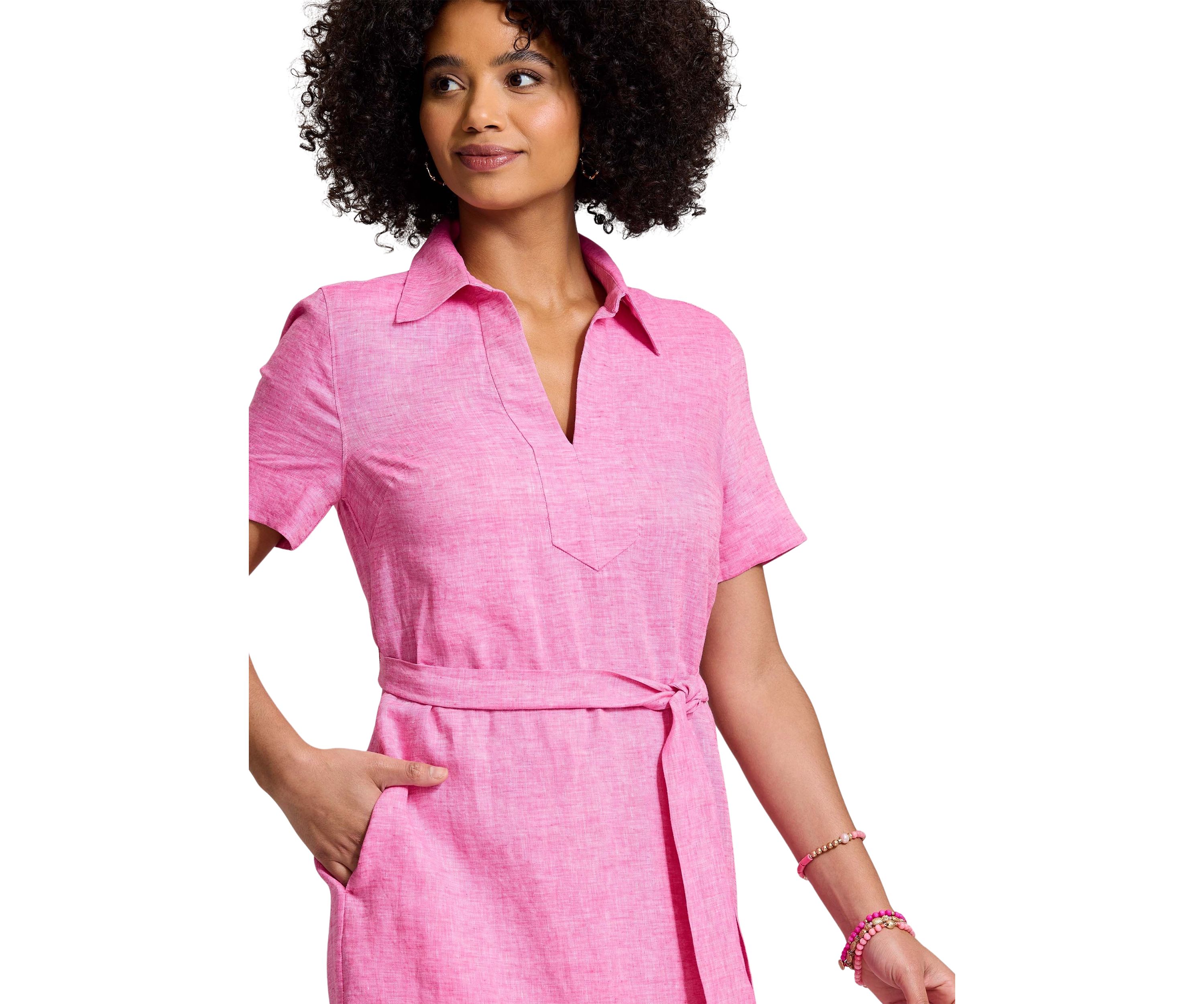 Womens Coastalina Popover Midi Dress