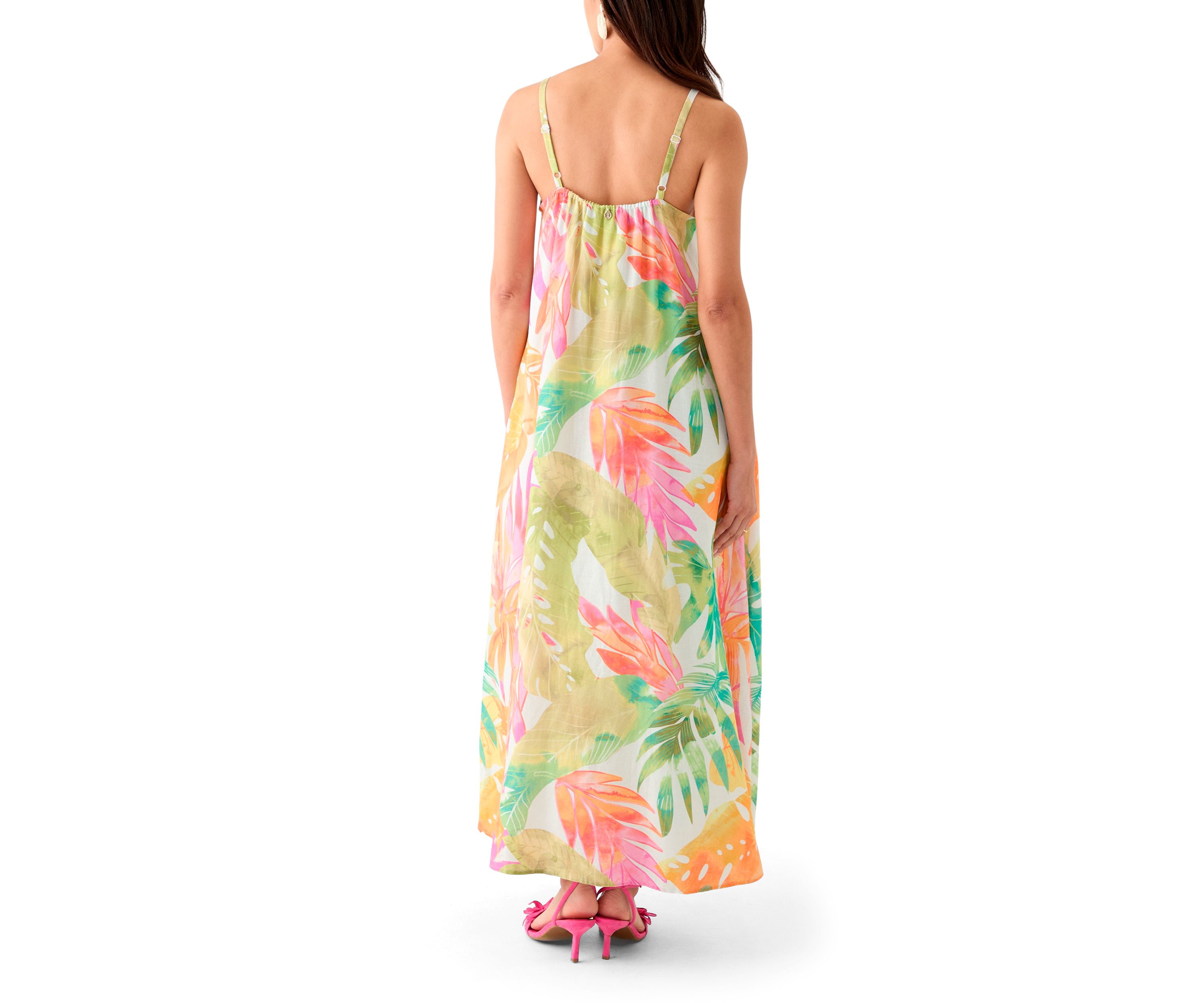 Womens Tropicana Isle Sleeveless Maxi Dress