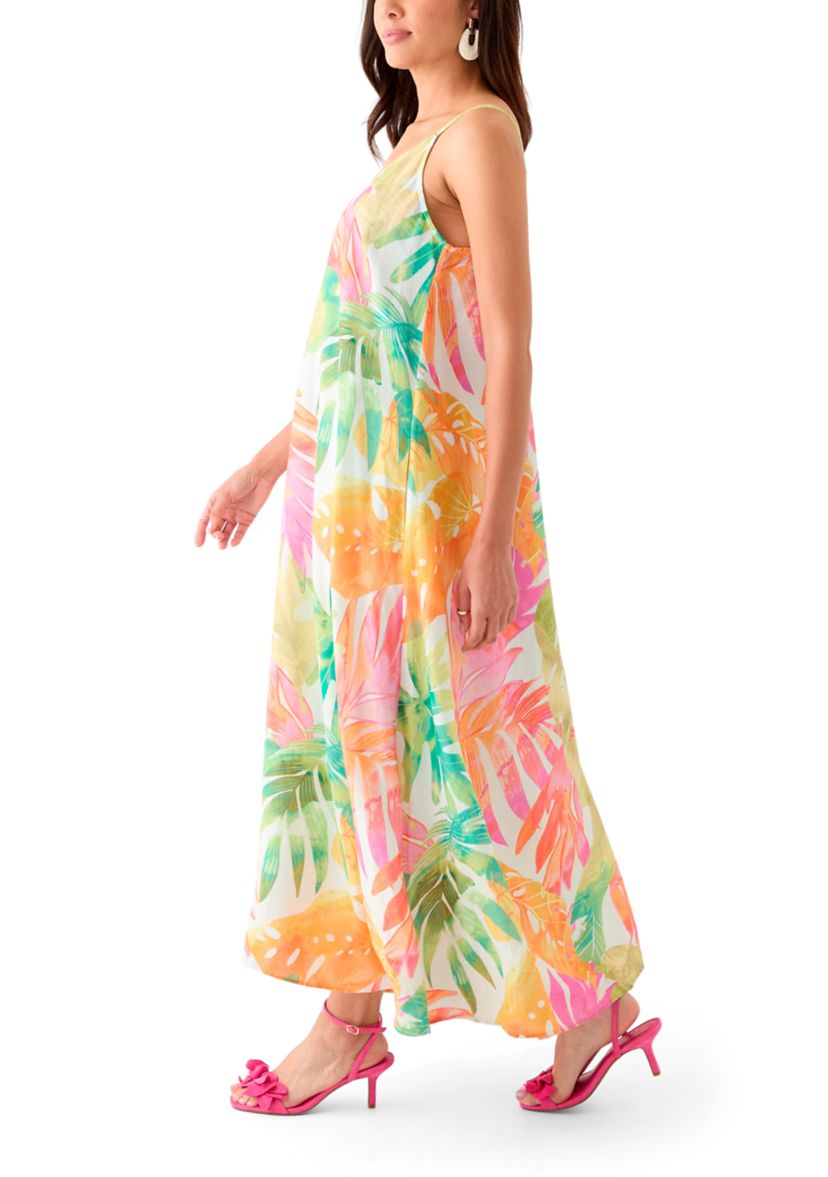 Womens Tropicana Isle Sleeveless Maxi Dress