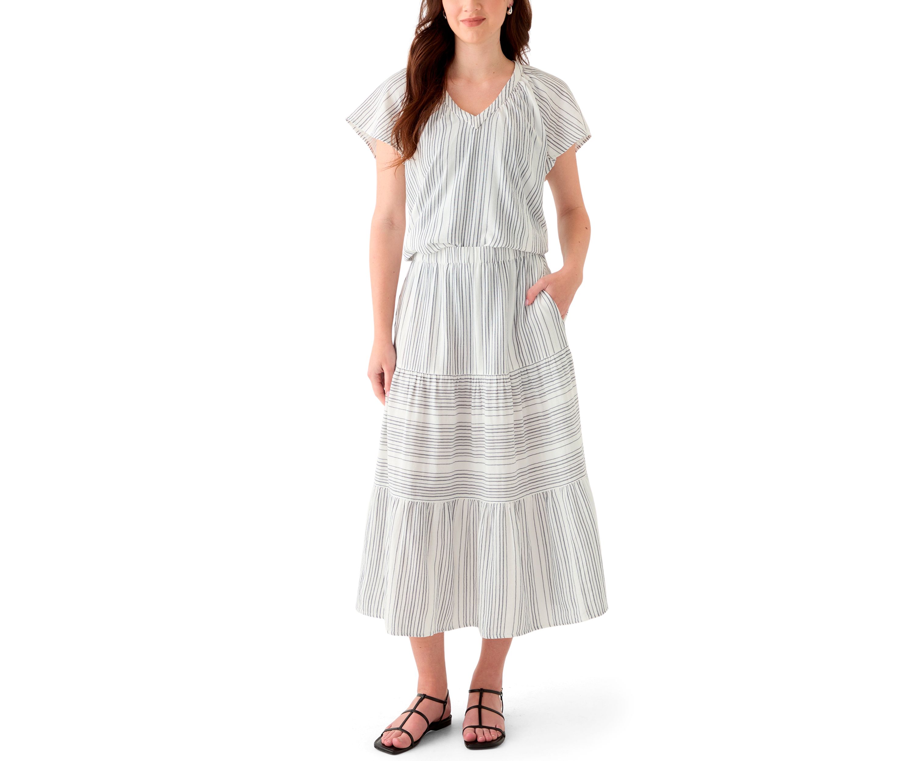 Womens Printed Gauze Skirt