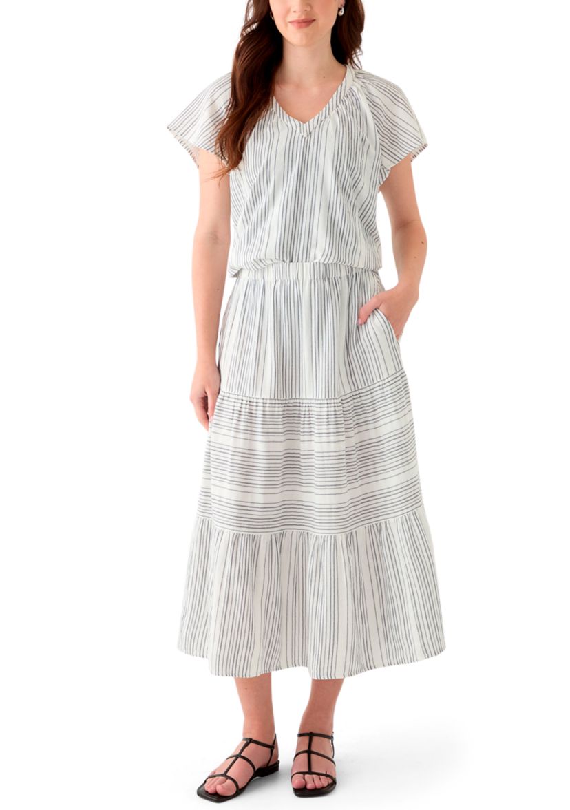 Womens Printed Gauze Skirt