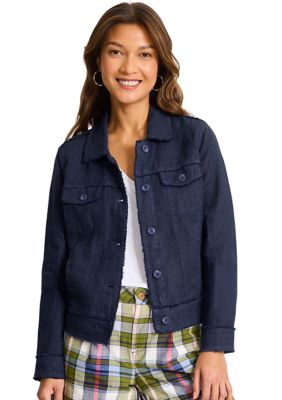 Tommy Bahama Women's Two Palms Linen Jacket, XL