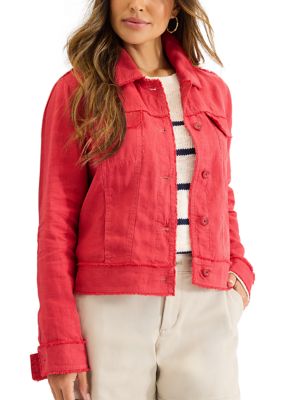 Tommy Bahama Women's Two Palms Linen Jacket, XL