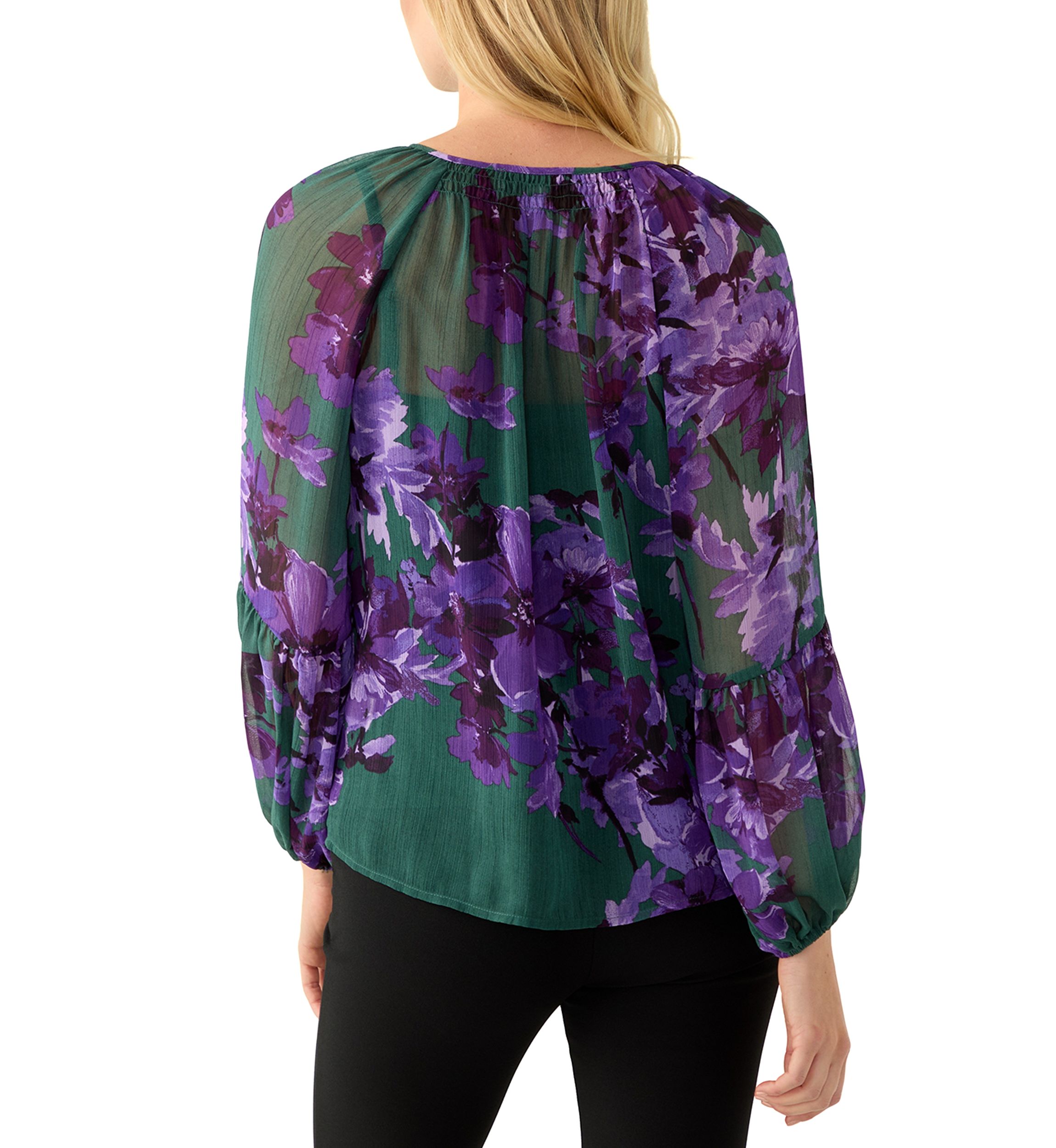 Womens Yoryu Printed Blouse
