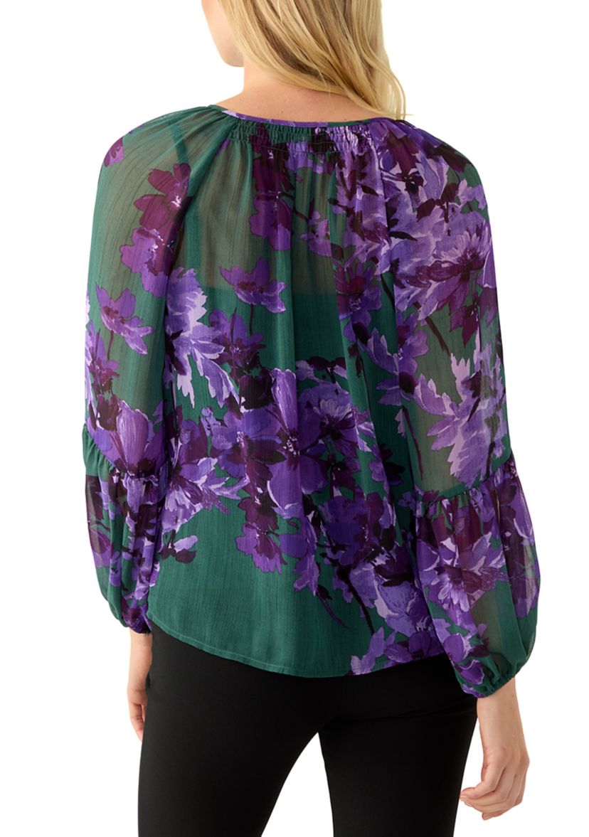 Womens Yoryu Printed Blouse