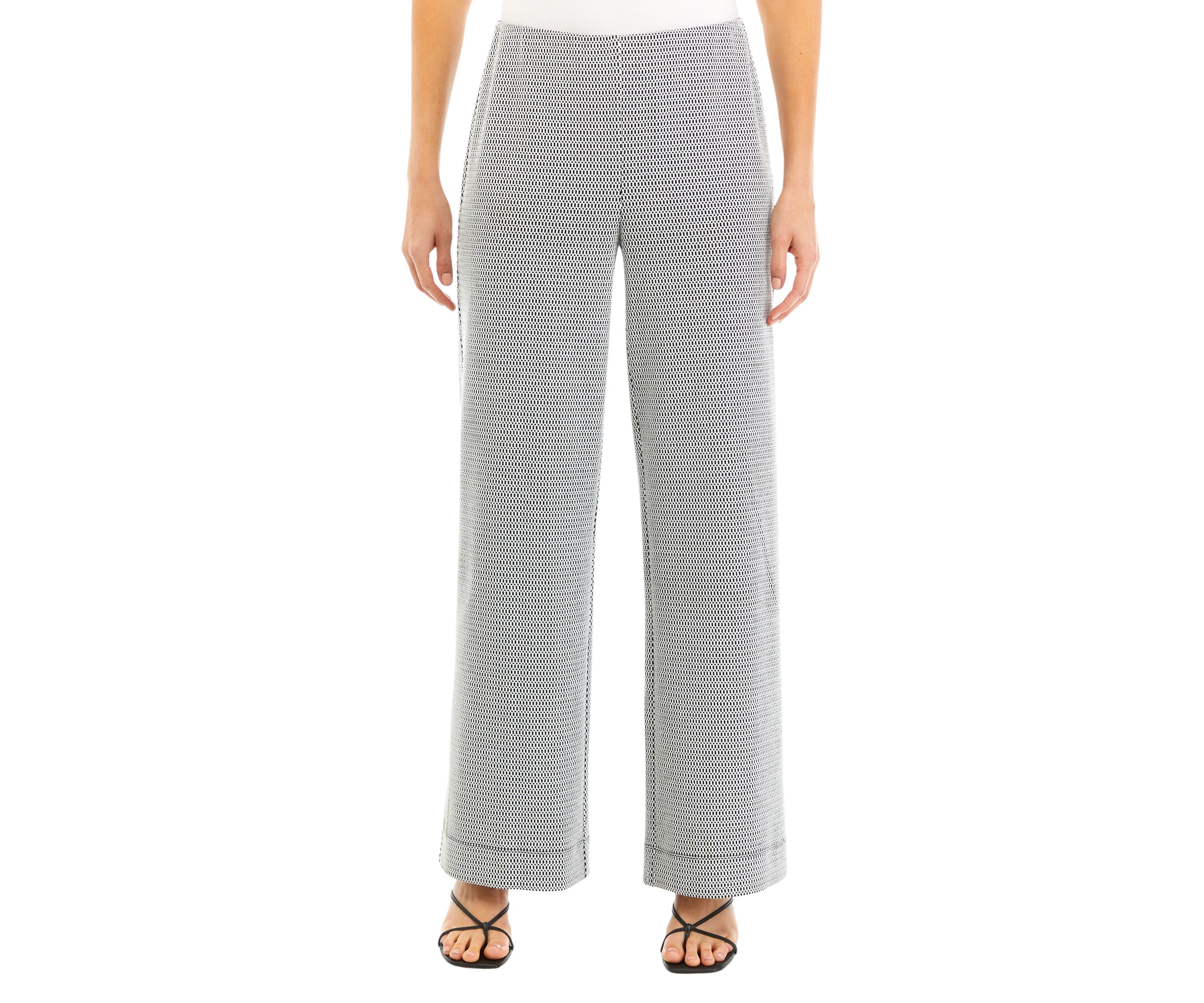 Womens Birds Eye Double Knit Pants