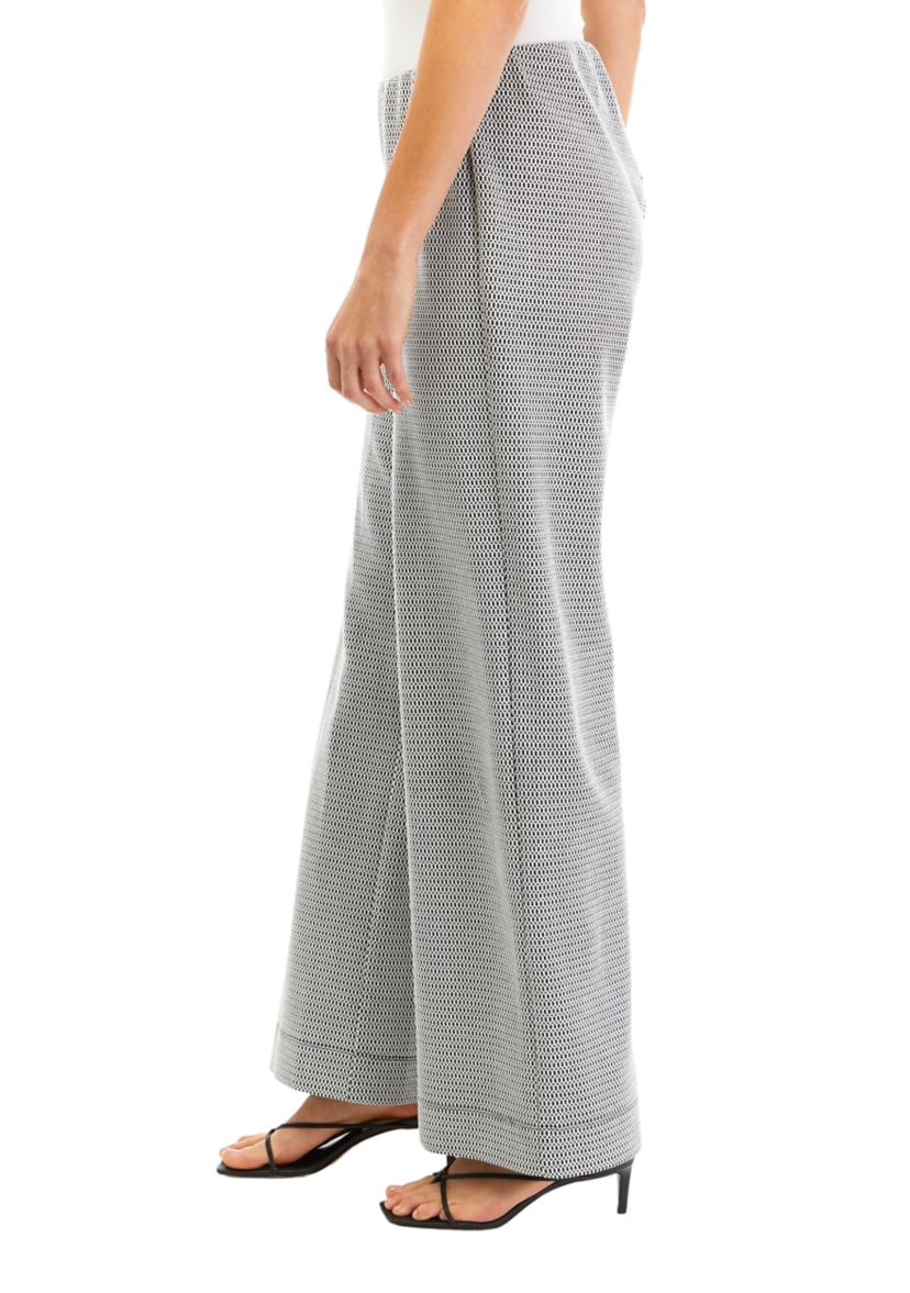 Womens Birds Eye Double Knit Pants