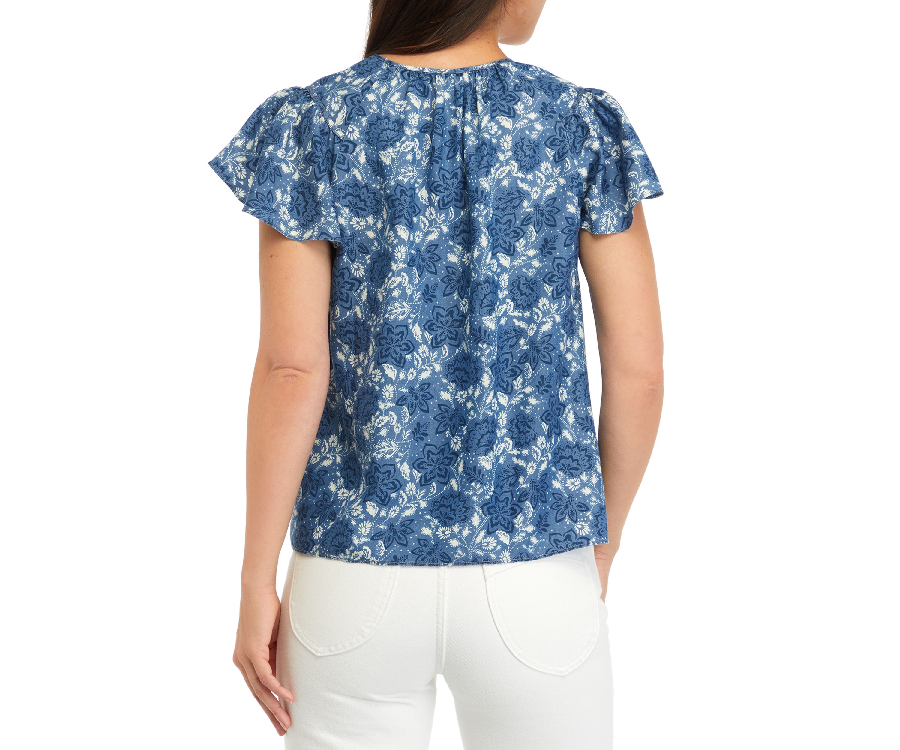 Womens Tencel® Sleeveless Blouse