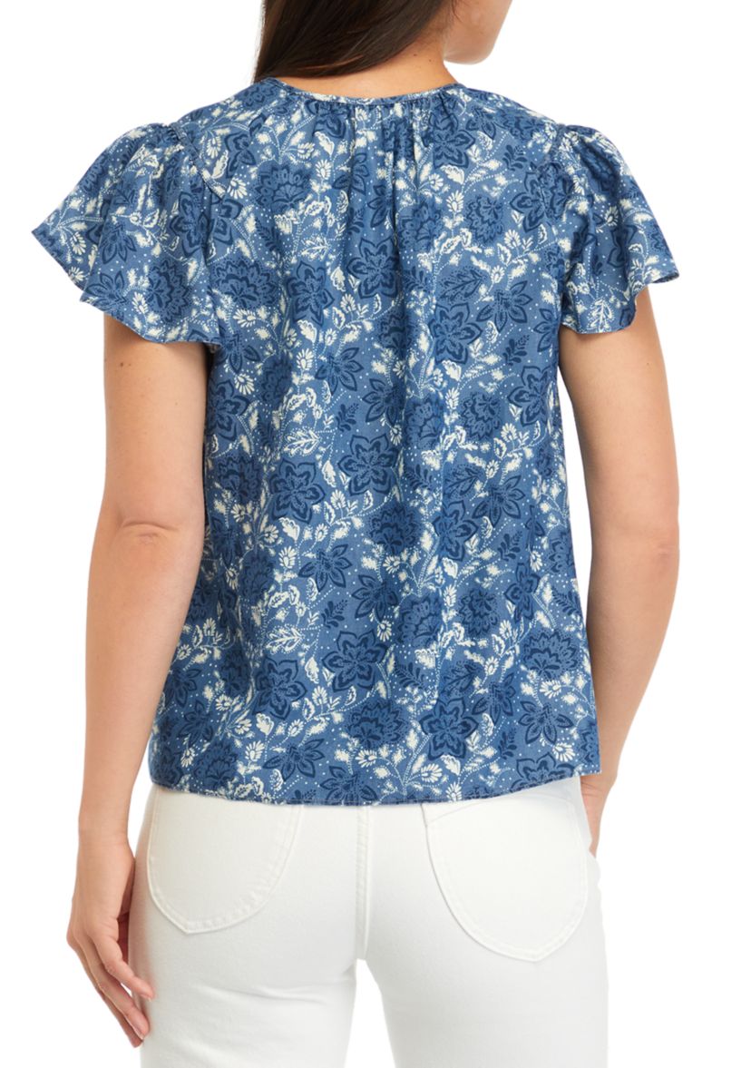 Womens Tencel® Sleeveless Blouse