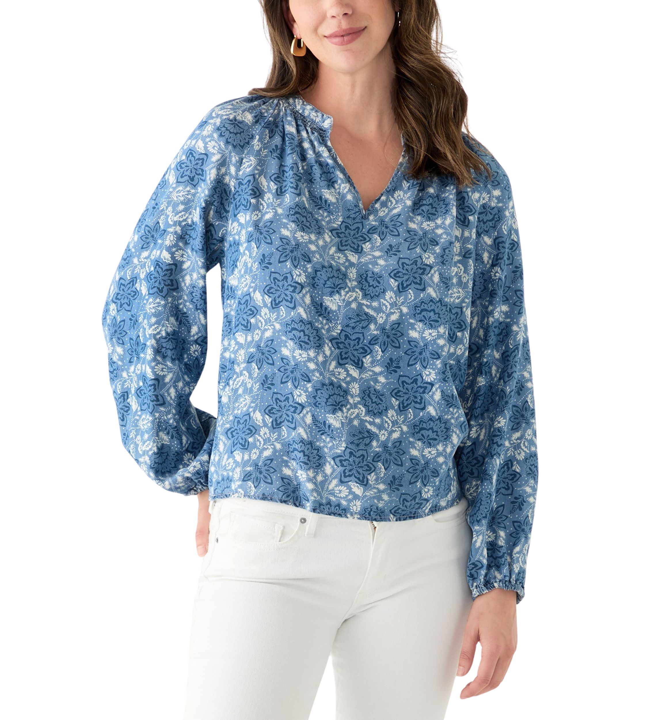 Womens Floral Print Top