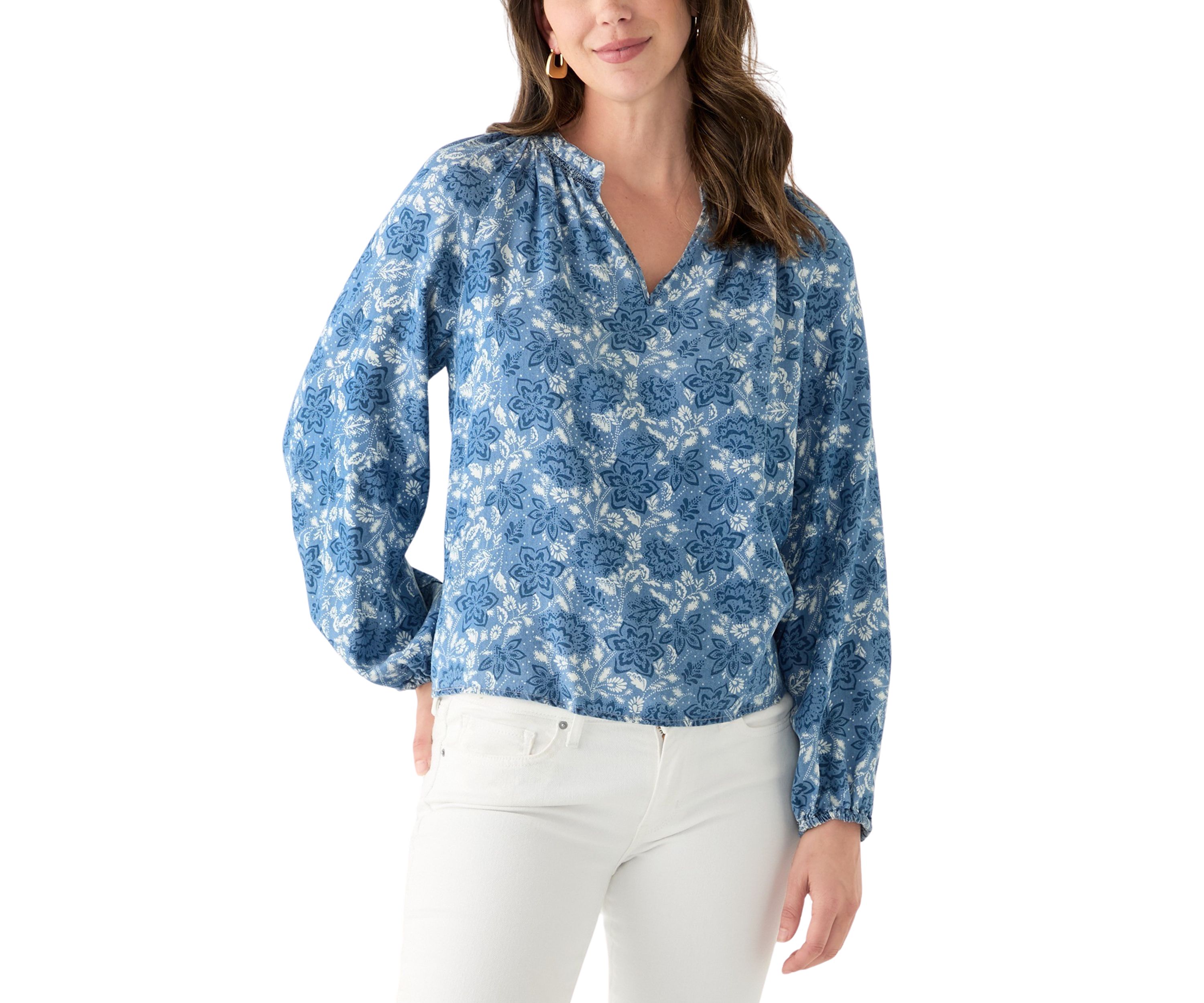 Womens Floral Print Top