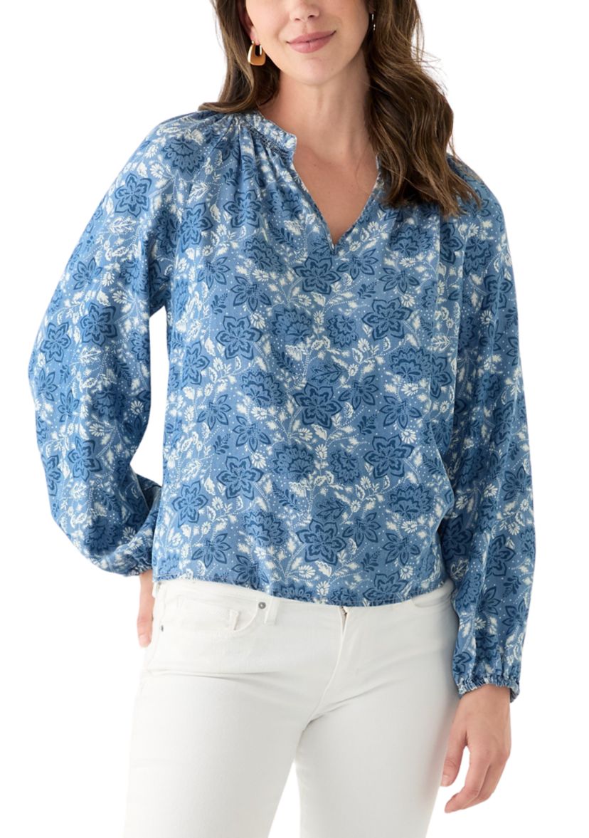 Womens Floral Print Top