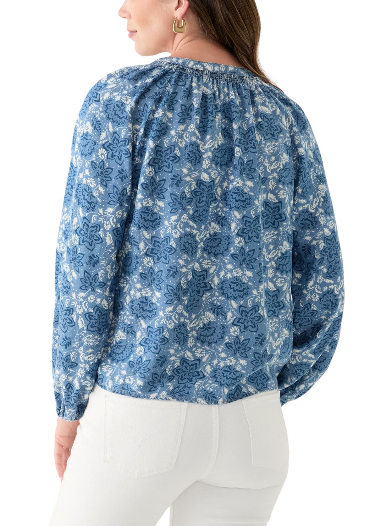 Womens Floral Print Top