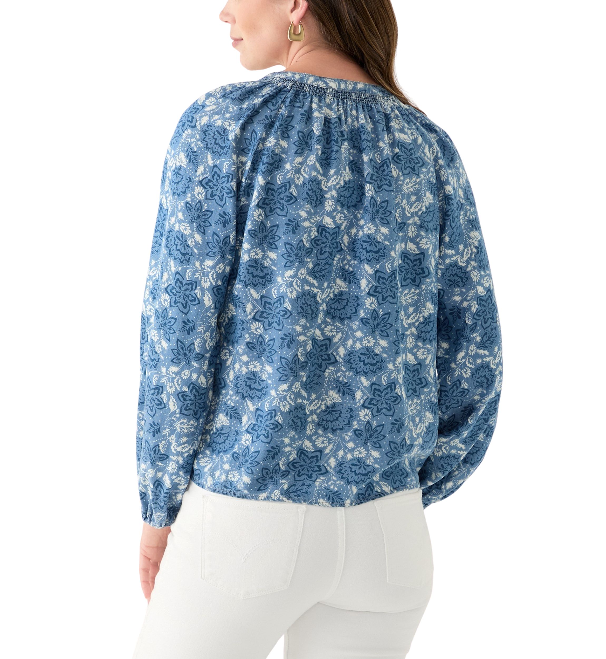 Womens Floral Print Top