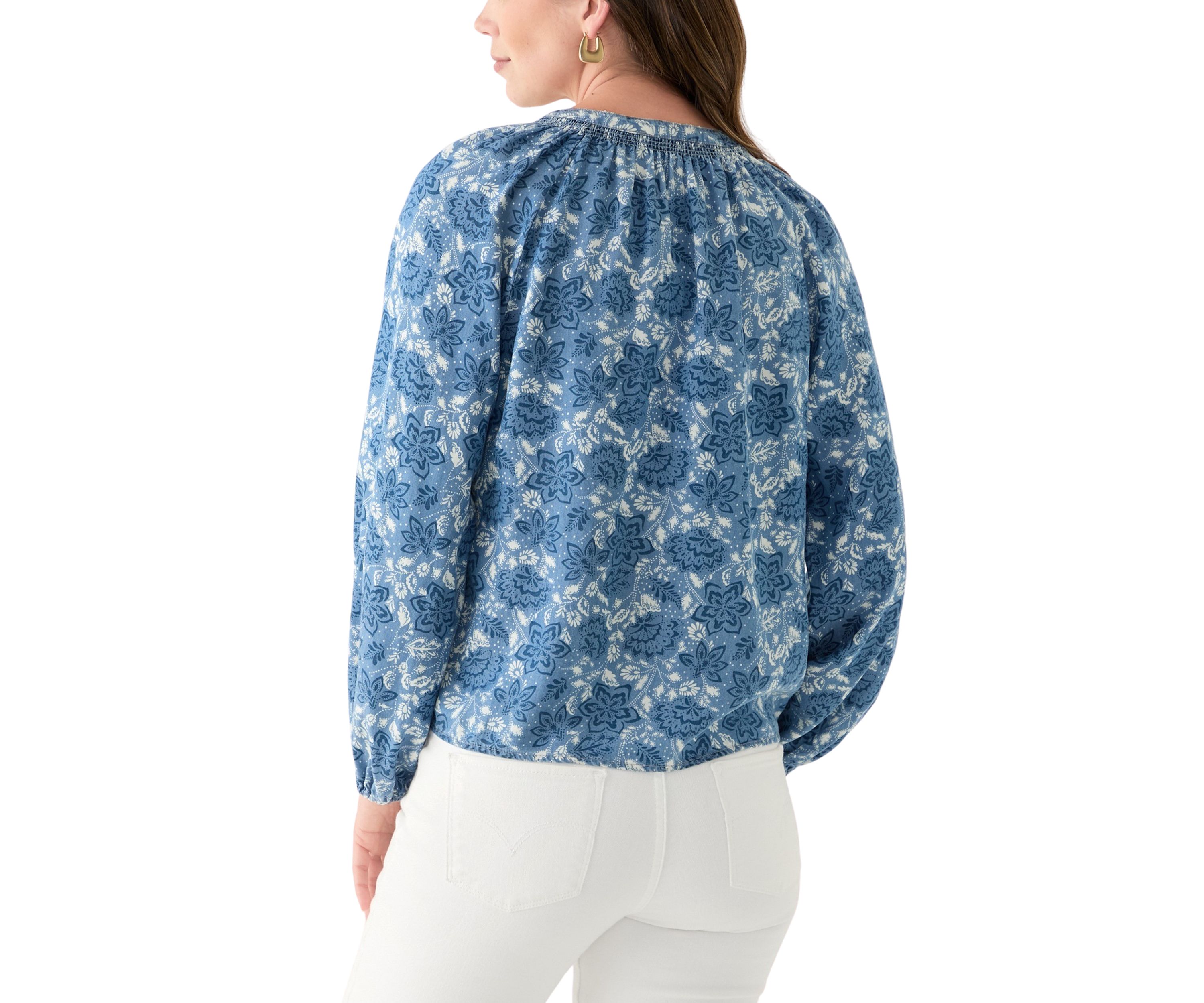 Womens Floral Print Top