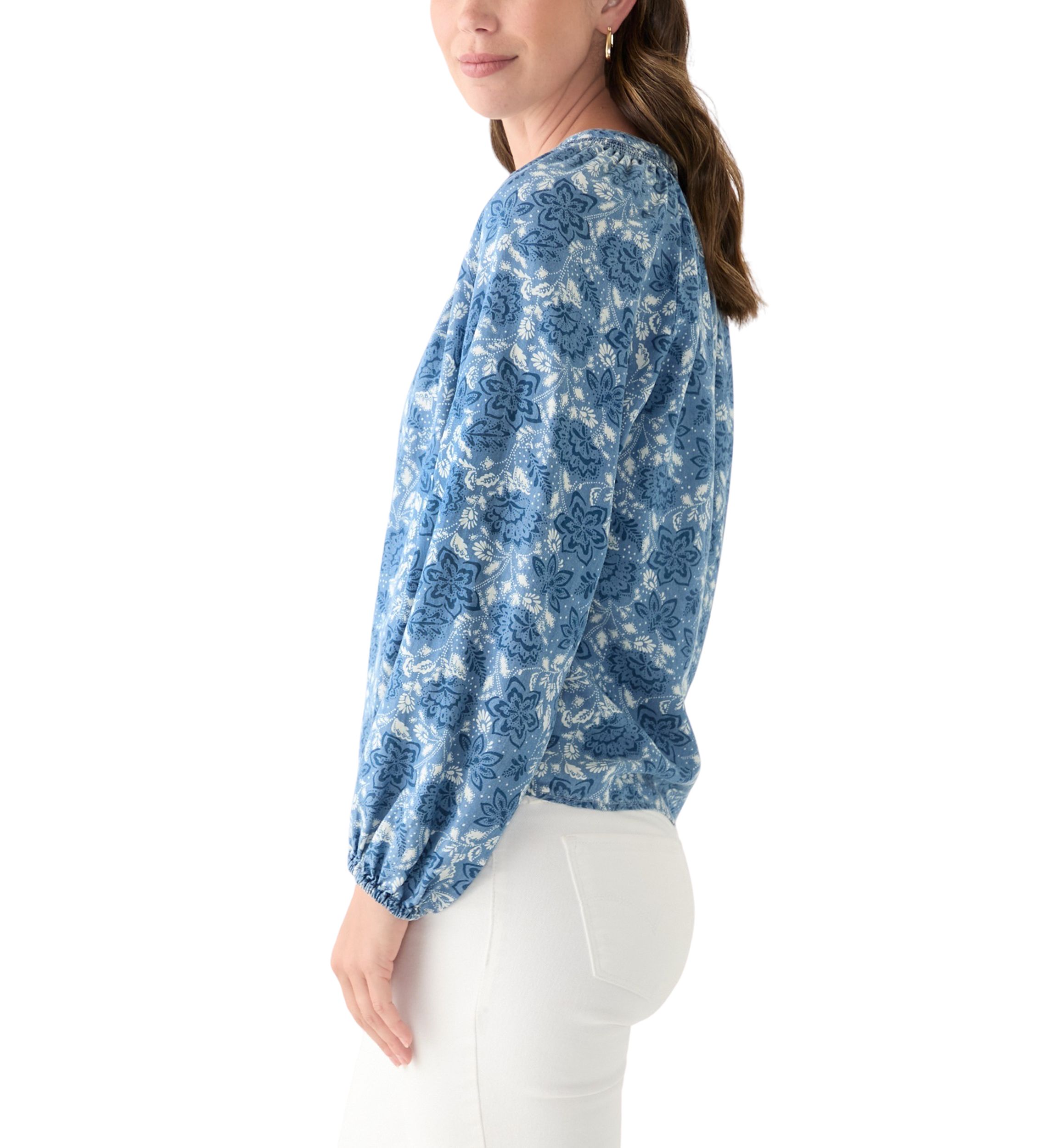 Womens Floral Print Top