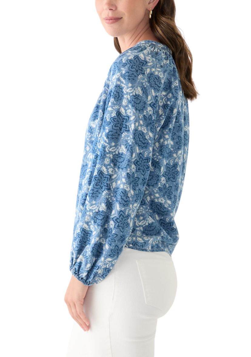 Womens Floral Print Top