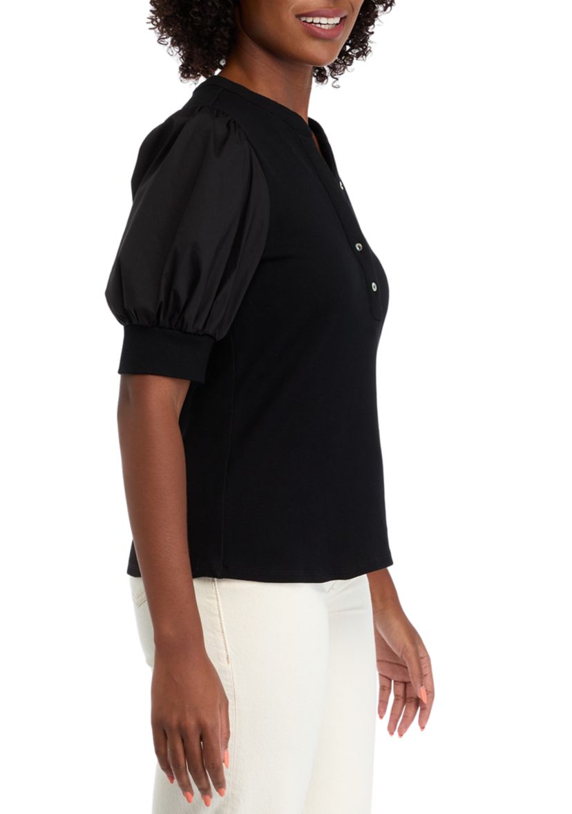 Womens Puff Sleeve Top 
