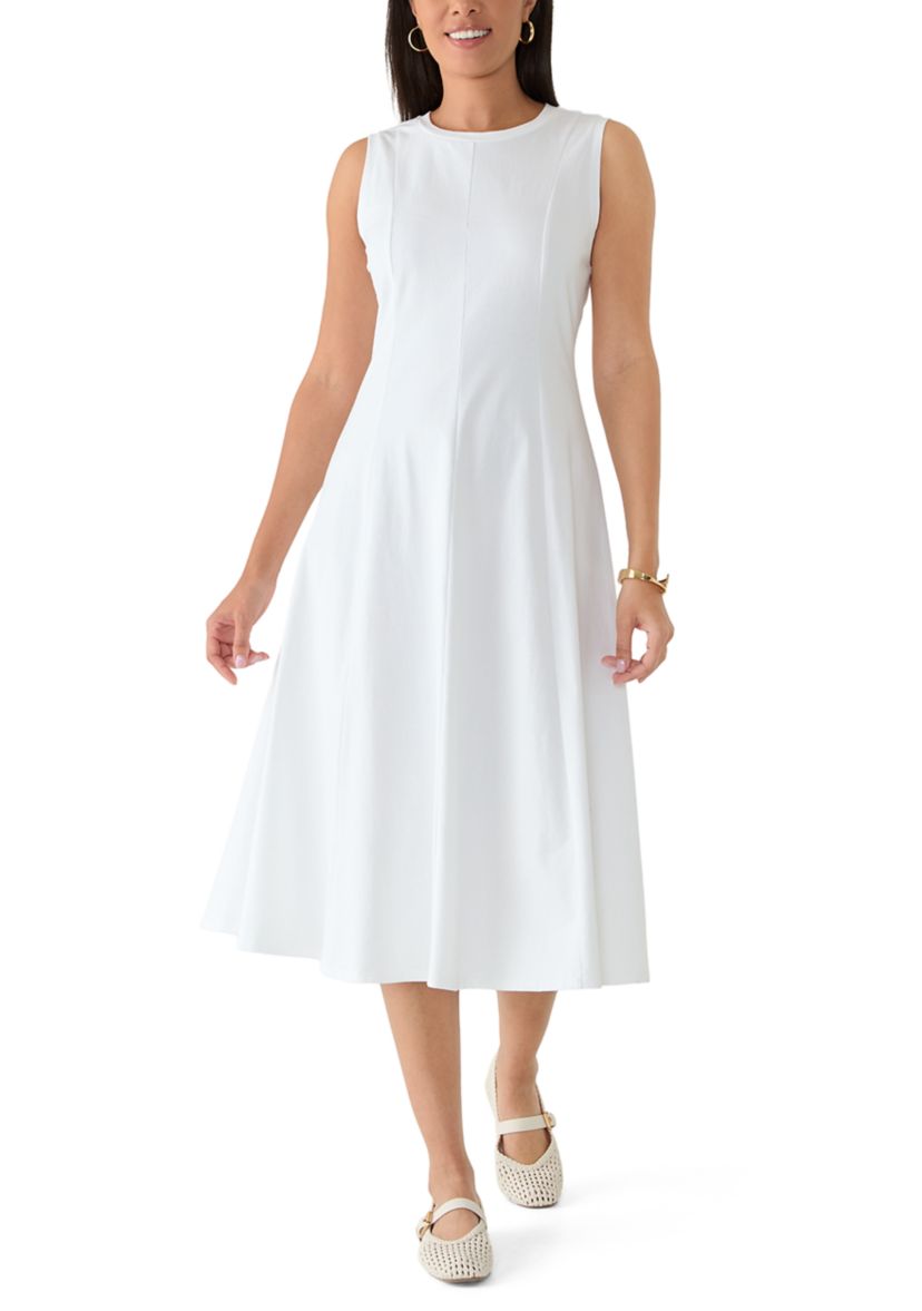 belks white dresses Women's Maxi Crew neck Wanna get paid to shop?