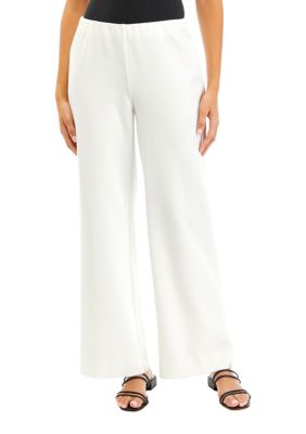 Women's Wide Leg Ponte Pants