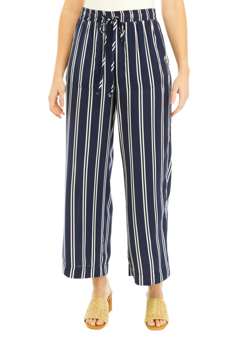 Womens Pull On Satin Pants