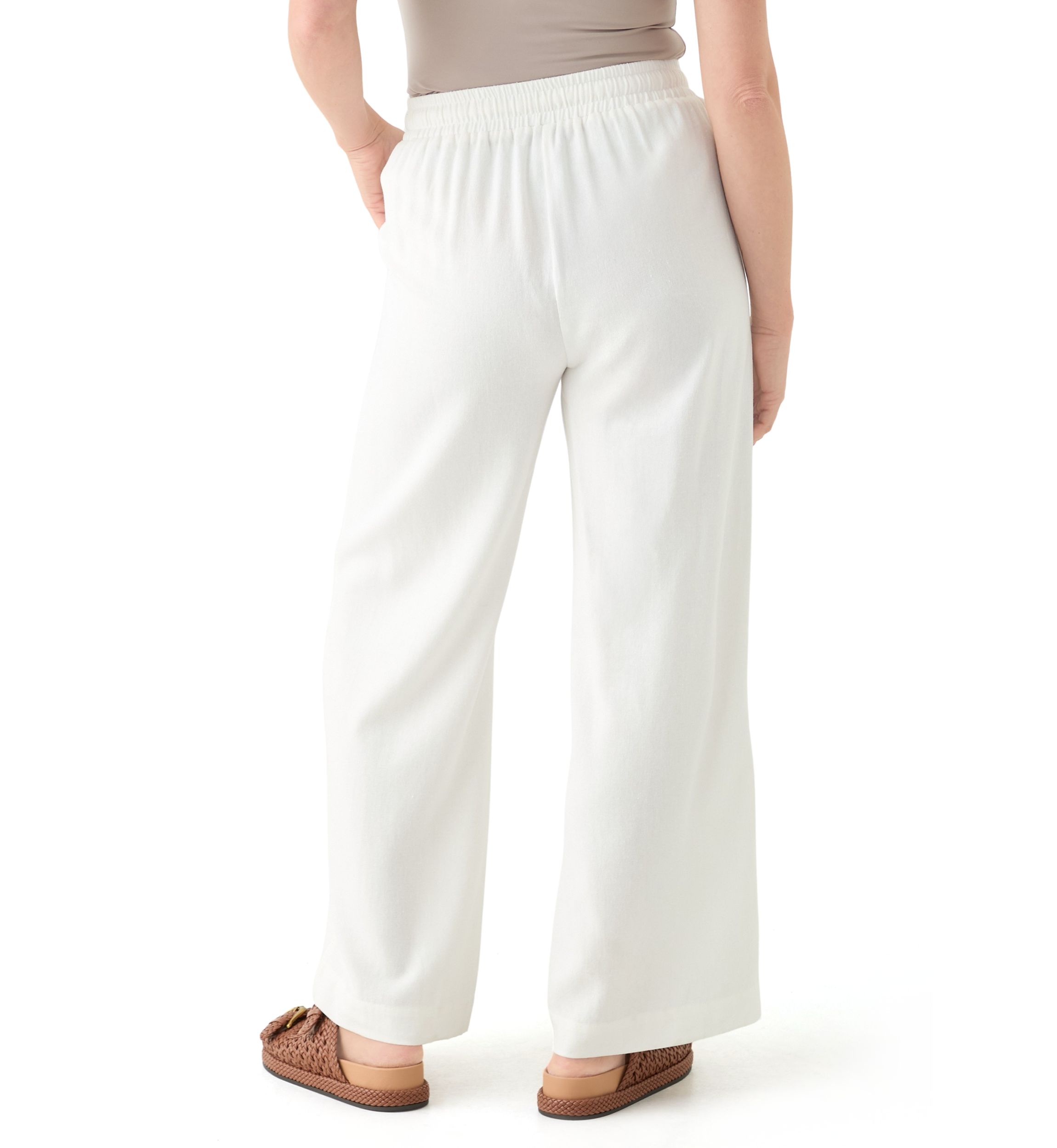 Petite Linen Trousers