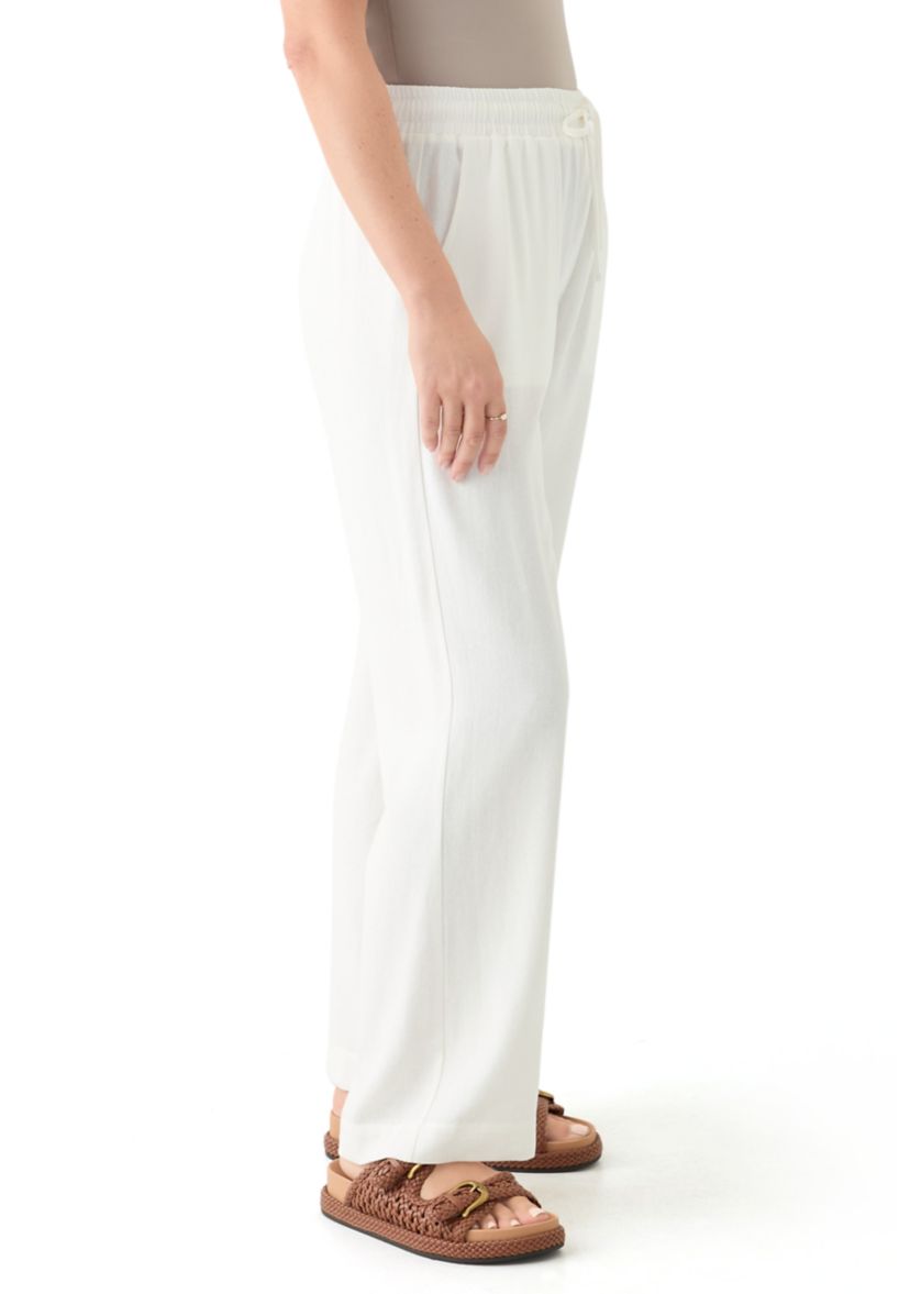 Petite Linen Trousers