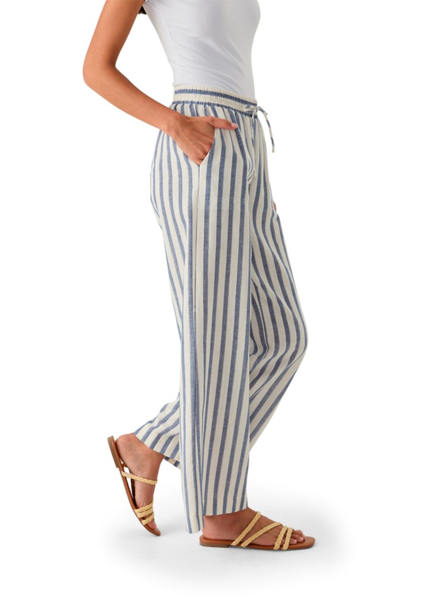Petite Stripe Pants