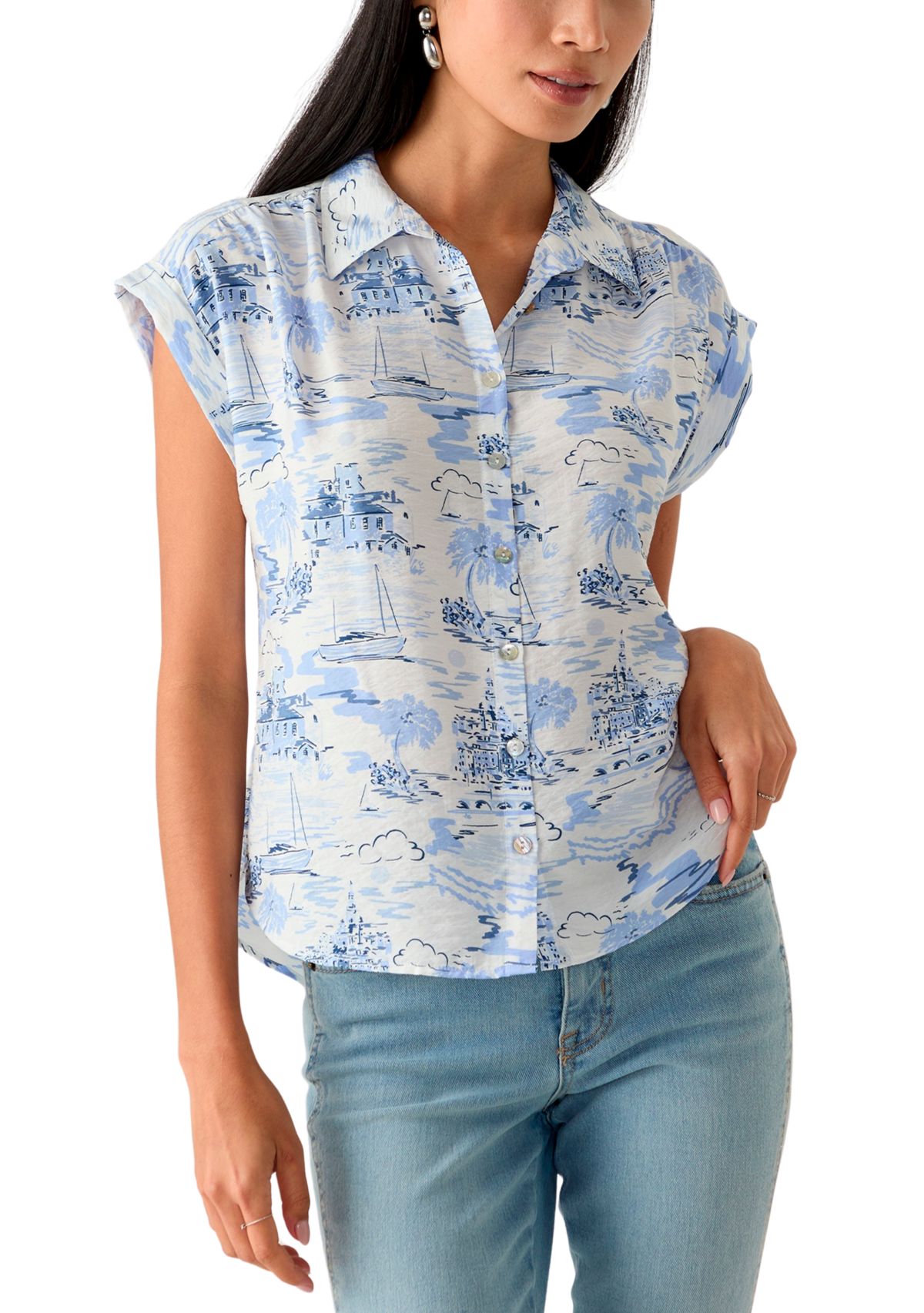 Petite Camp Shirt